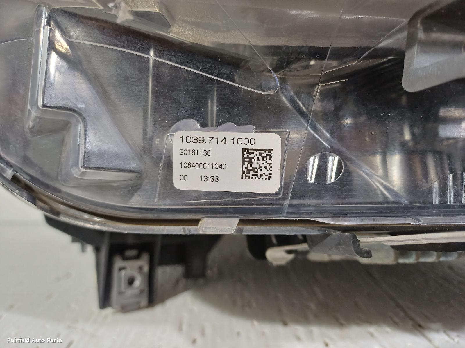 2017-2020 Bmw 5 Series Right Headlamp