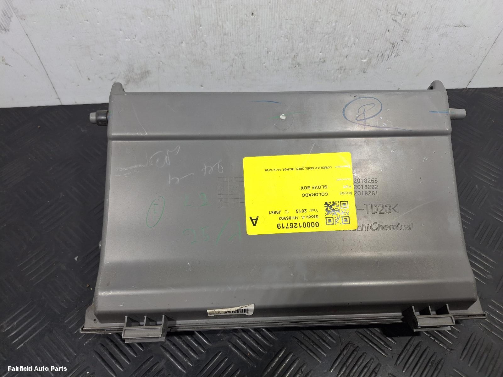 2012-2020 Holden Colorado Glove Box