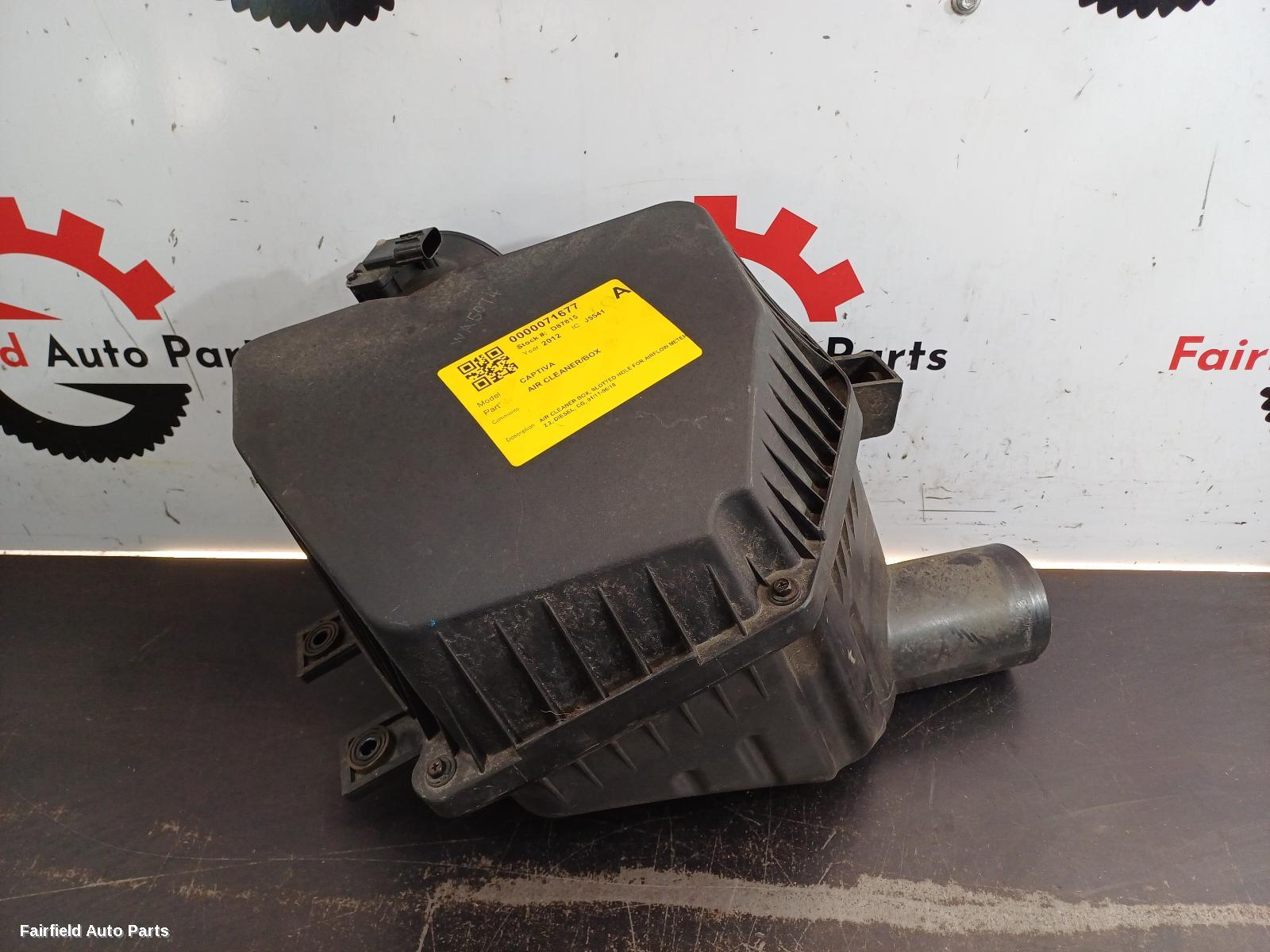 2011-2018 Holden Captiva Air Cleaner Box