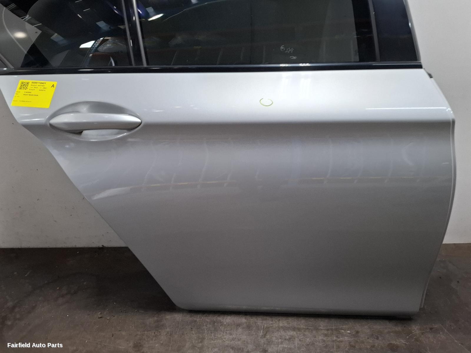 2010-2017 Bmw 5 Series Right Rear Door Sliding