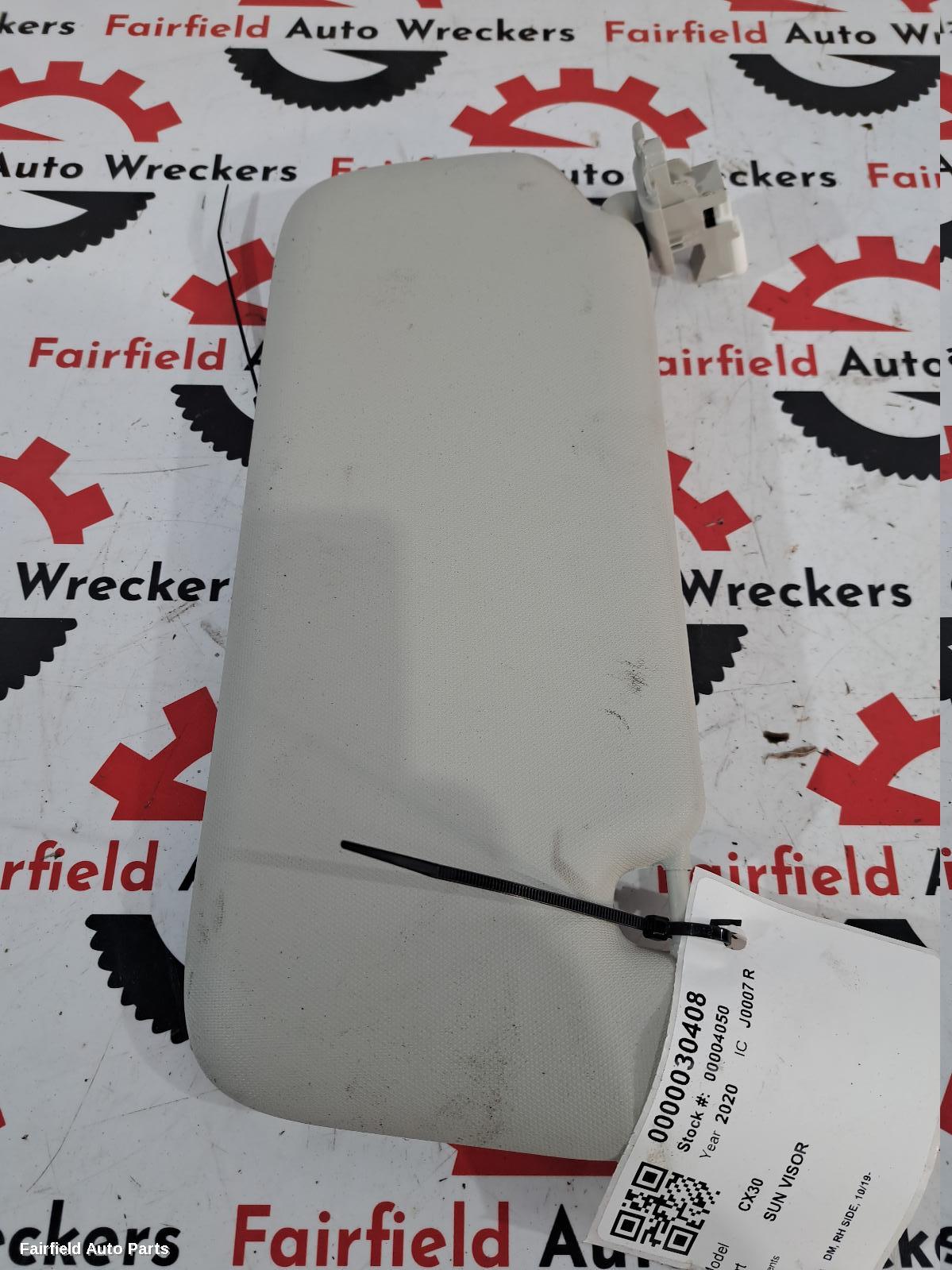 2019-2025 Mazda Cx30 Sunvisor