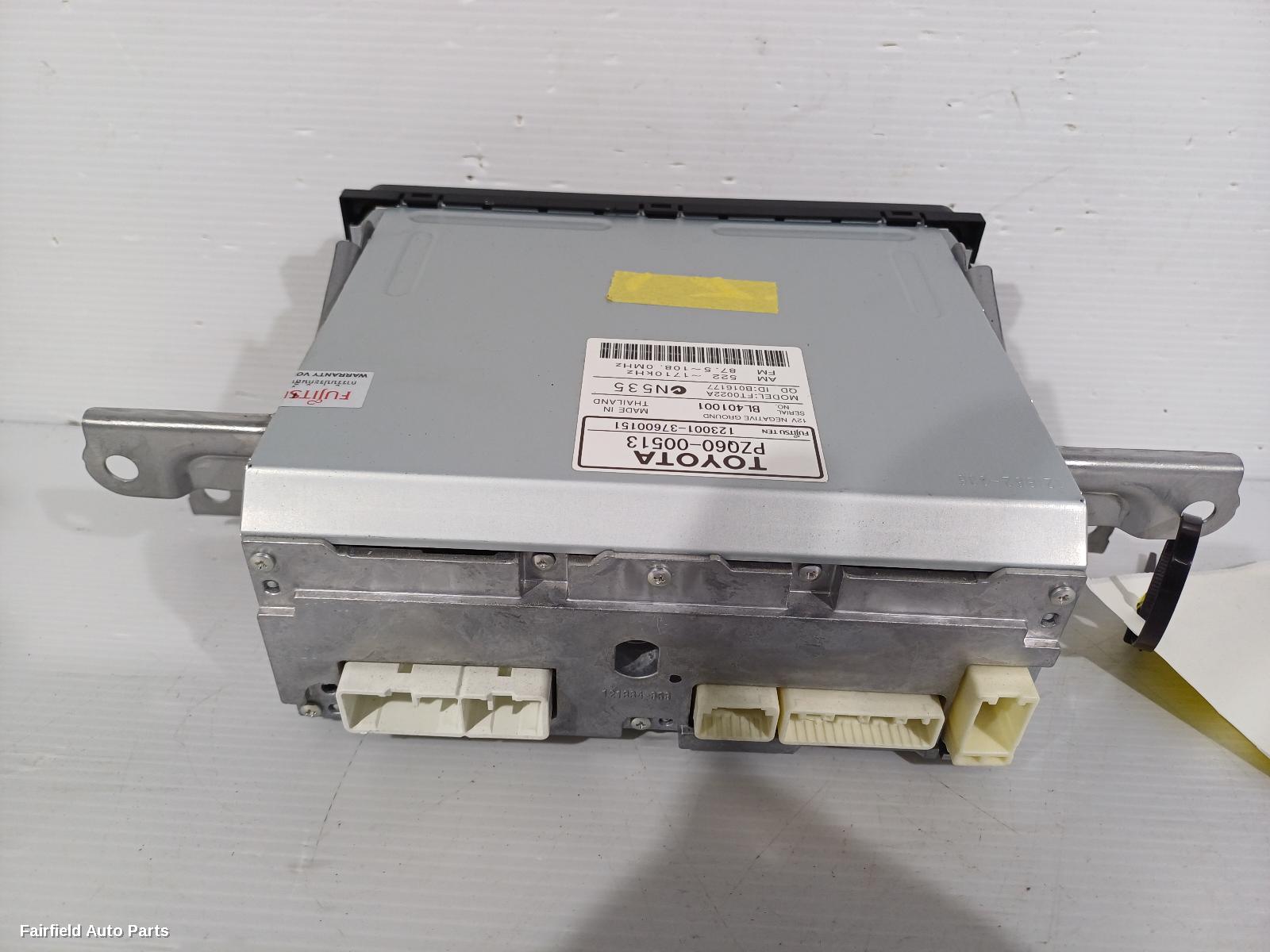 2011-2019 Toyota Yaris Radio Cd Dvd Sat Tv