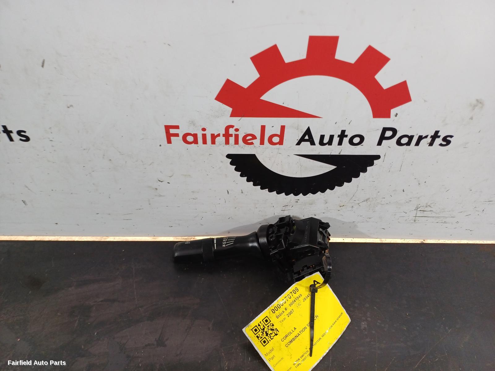 2007-2013 Toyota Corolla Combination Switch