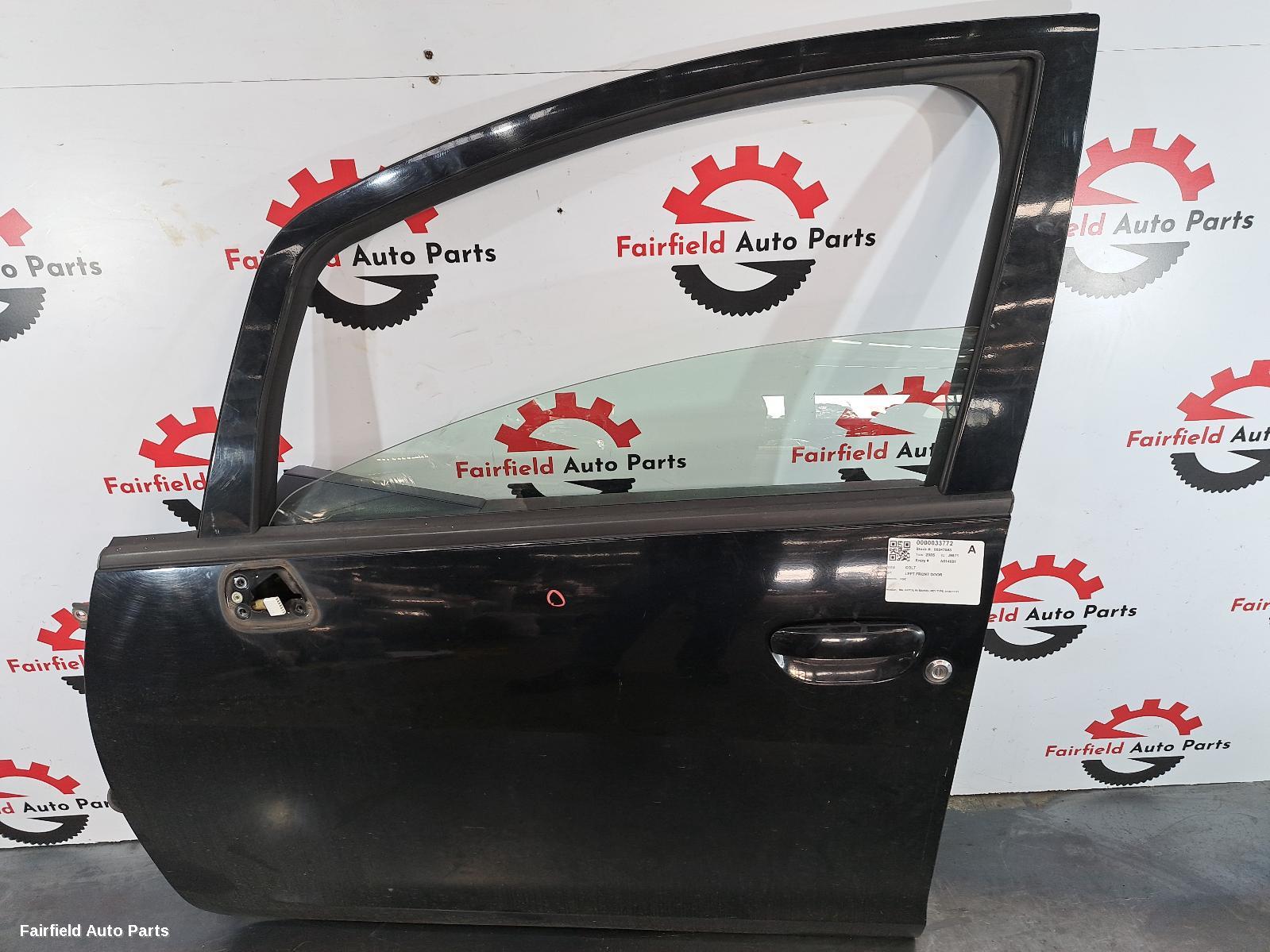 2002-2011 Mitsubishi Colt Left Front Door