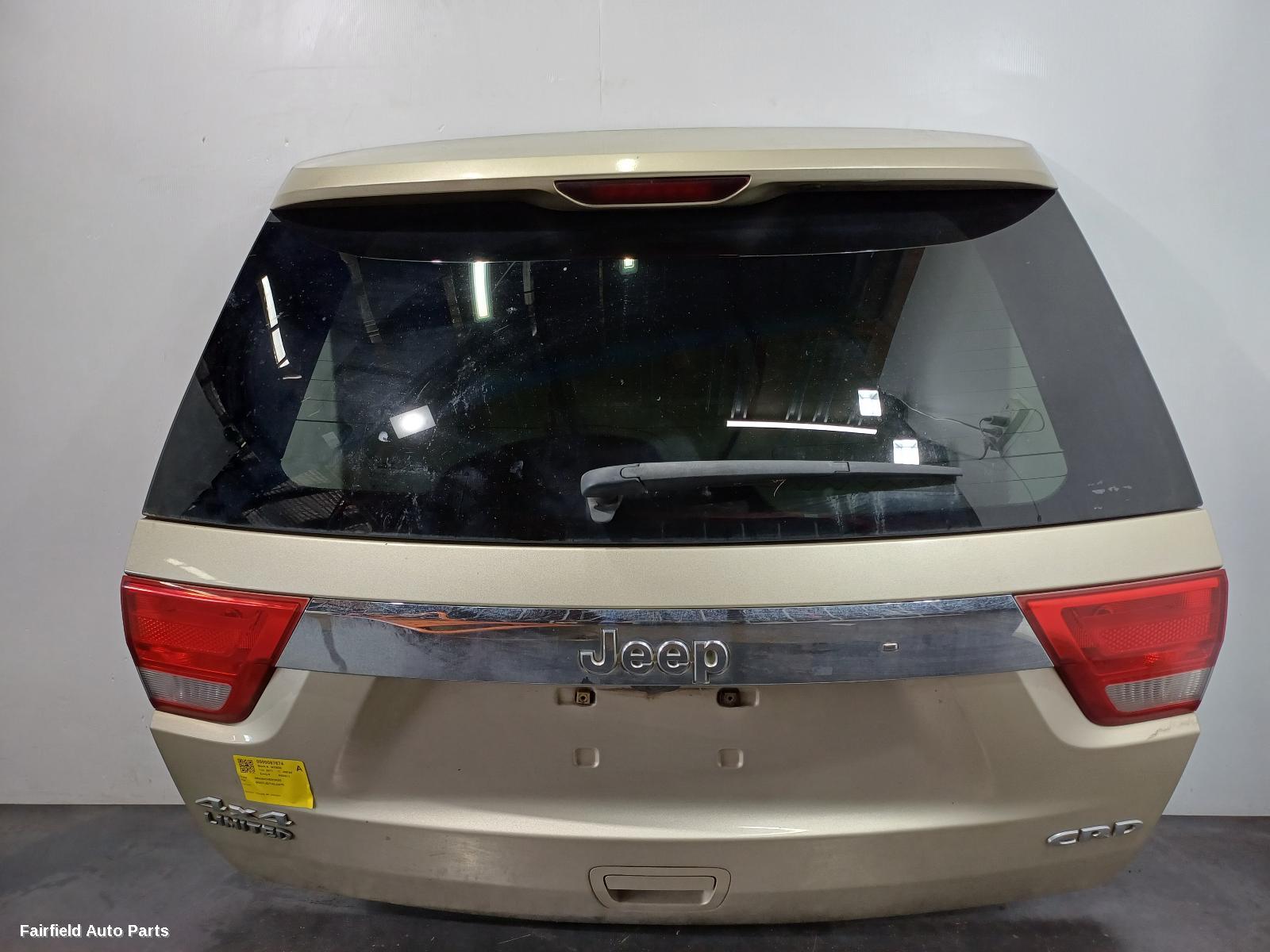 2010-2013 Jeep Grandcherokee Bootlid Tailgate