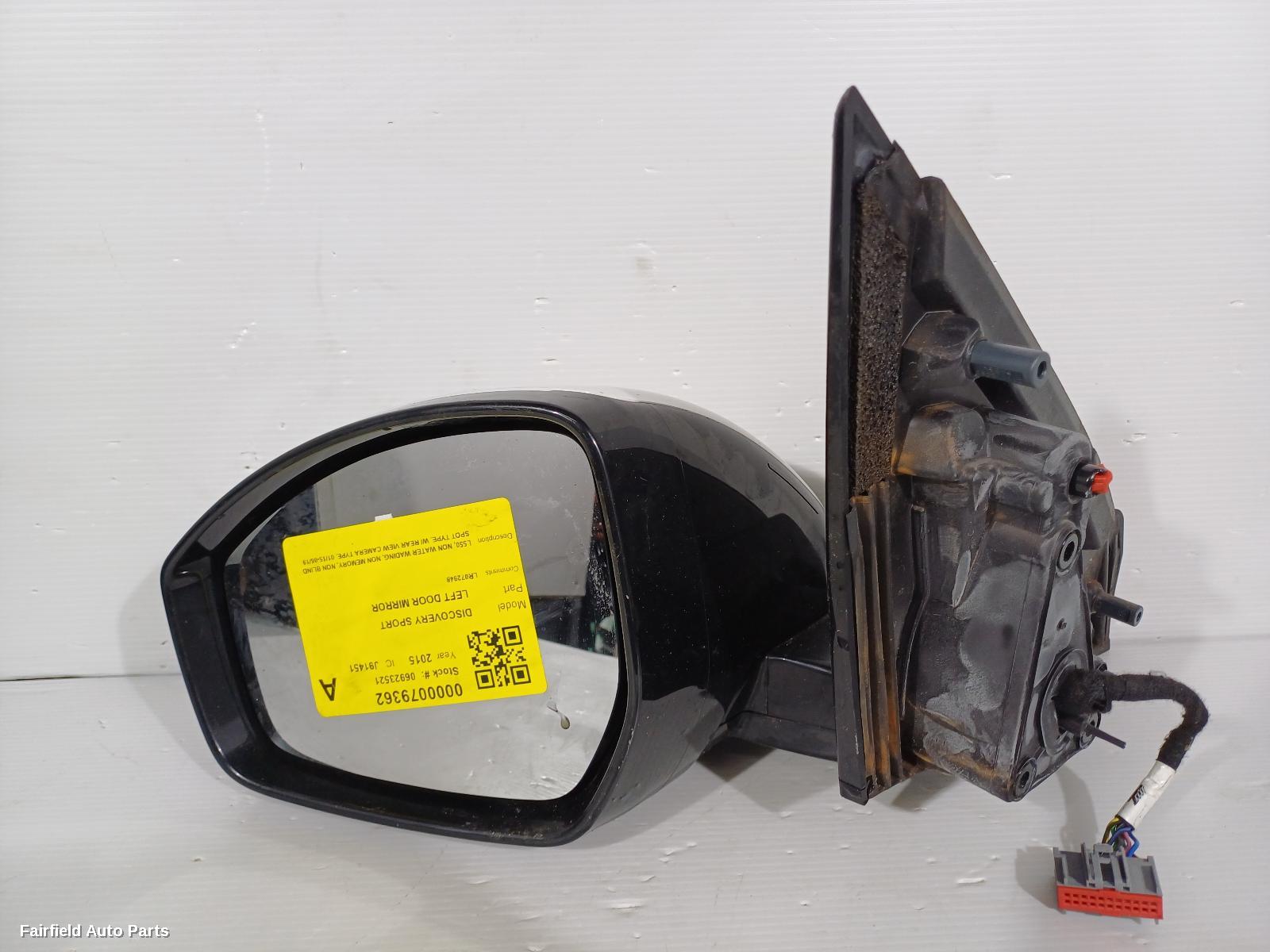 2015-2019 Land Rover Discovery Sport Left Door Mirror
