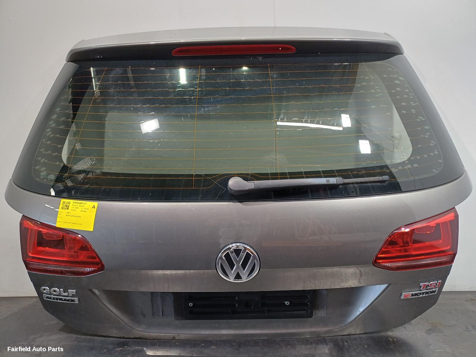 2012-2020 Volkswagen Golf Bootlid Tailgate