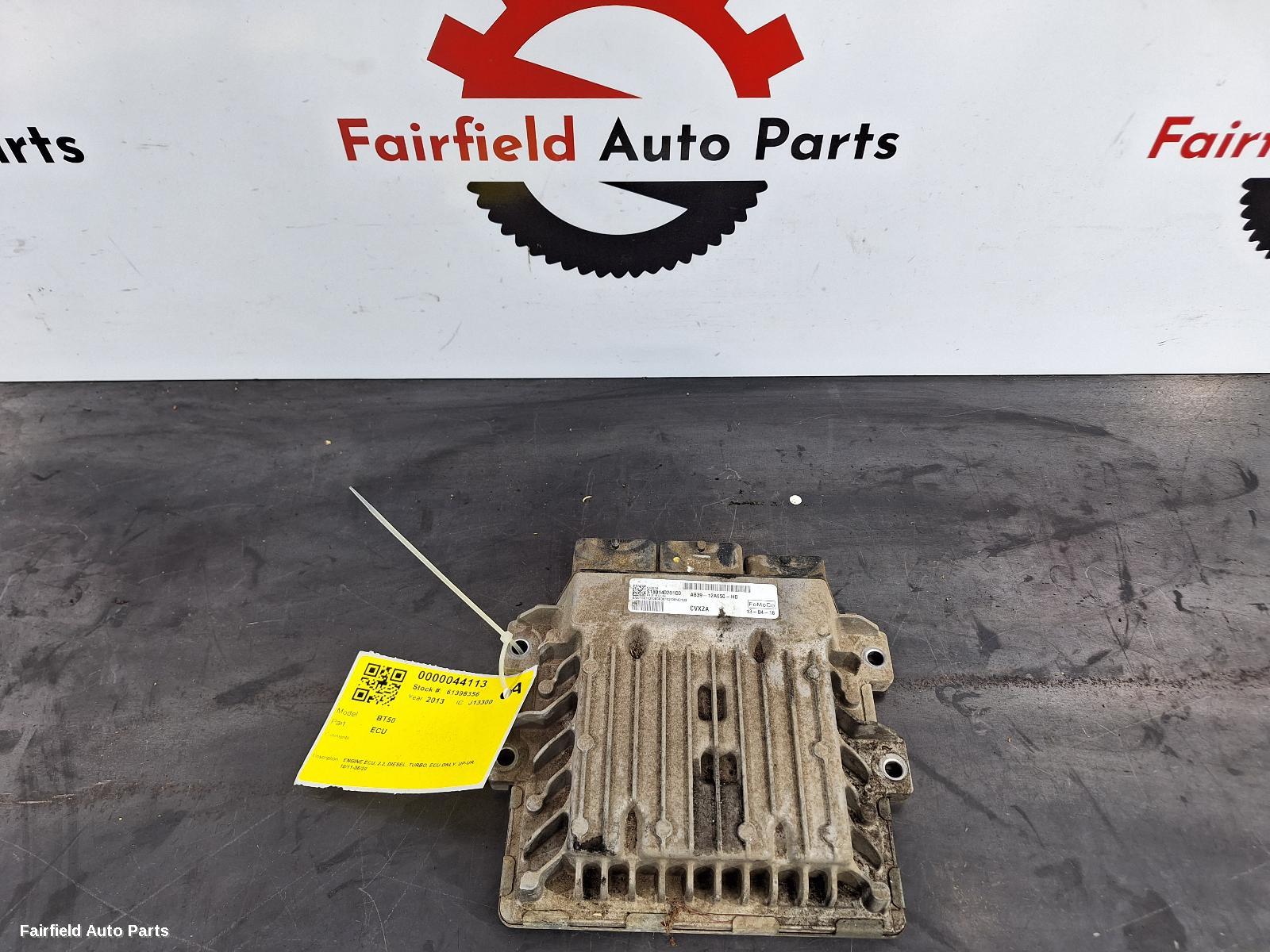 2011-2020 Mazda Bt50 Ecu