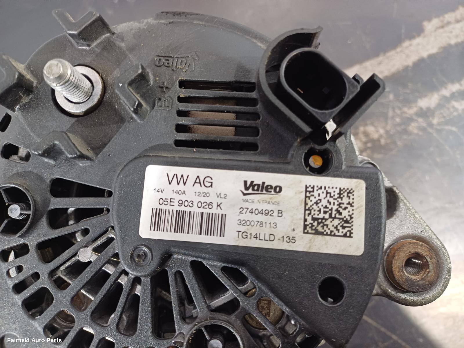 2020-2025 Skoda Kamiq Alternator