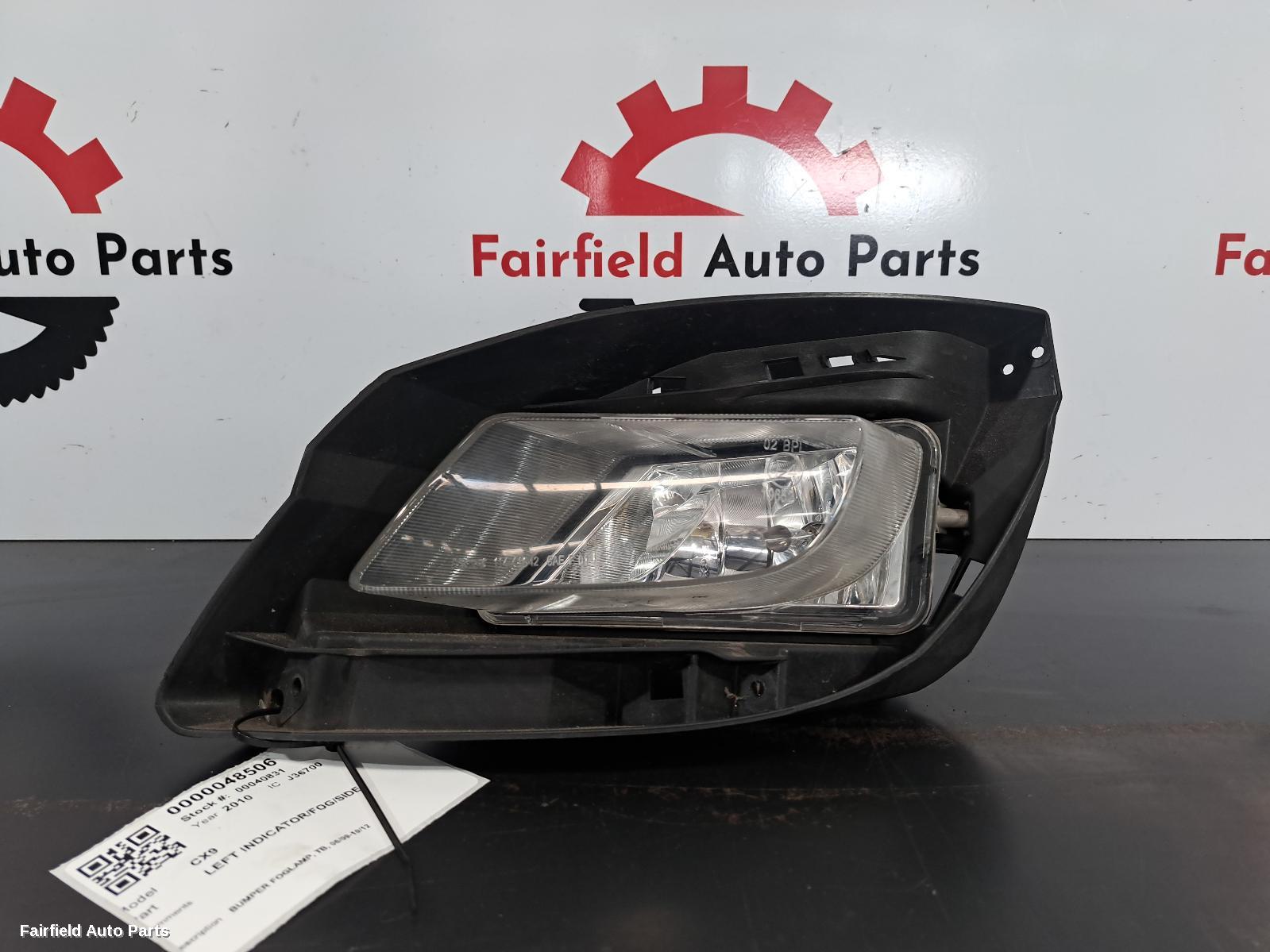 2009-2012 Mazda Cx9 Left Indicator Fog Side