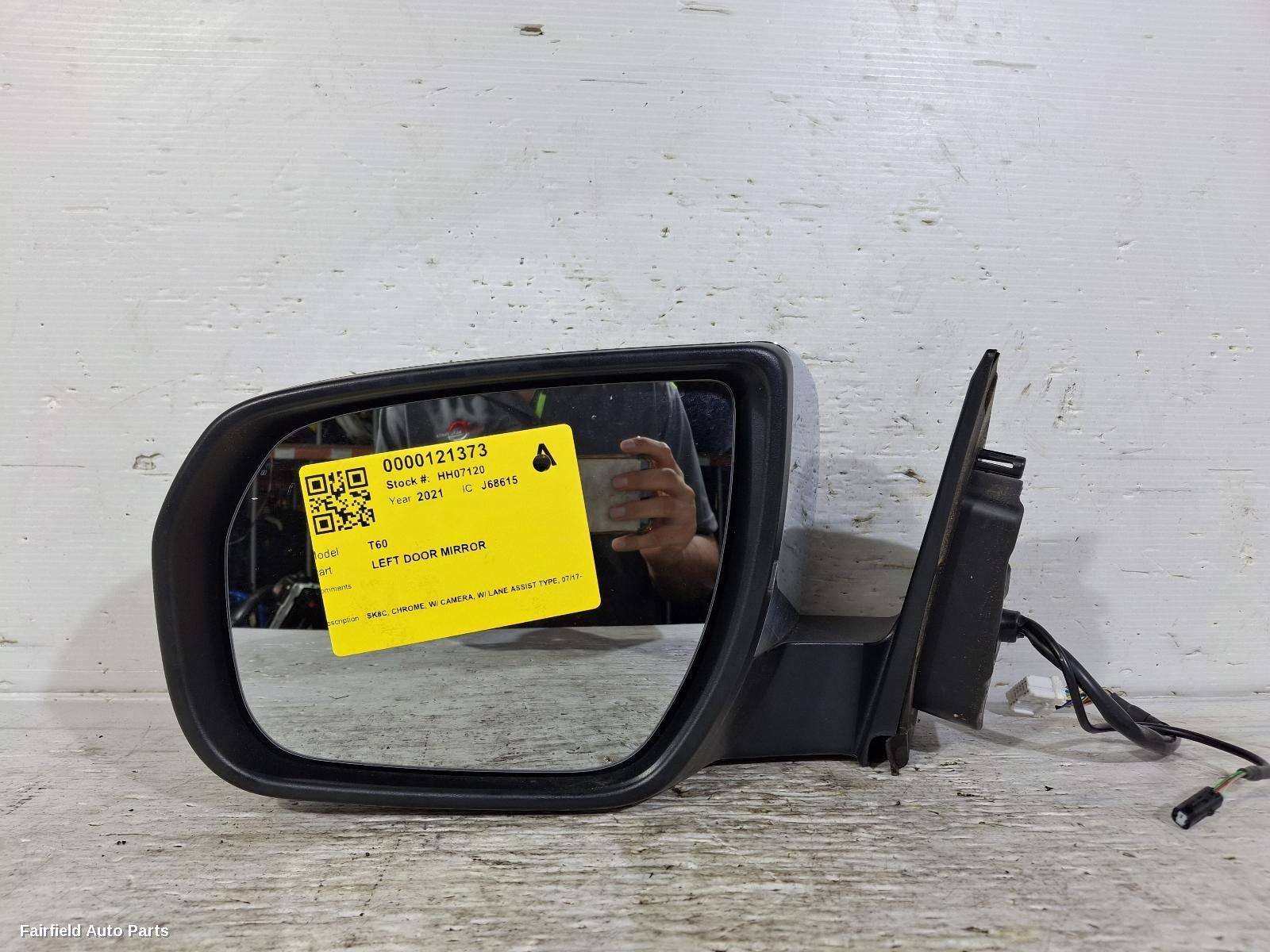 2017-2025 Ldv T60 Left Door Mirror