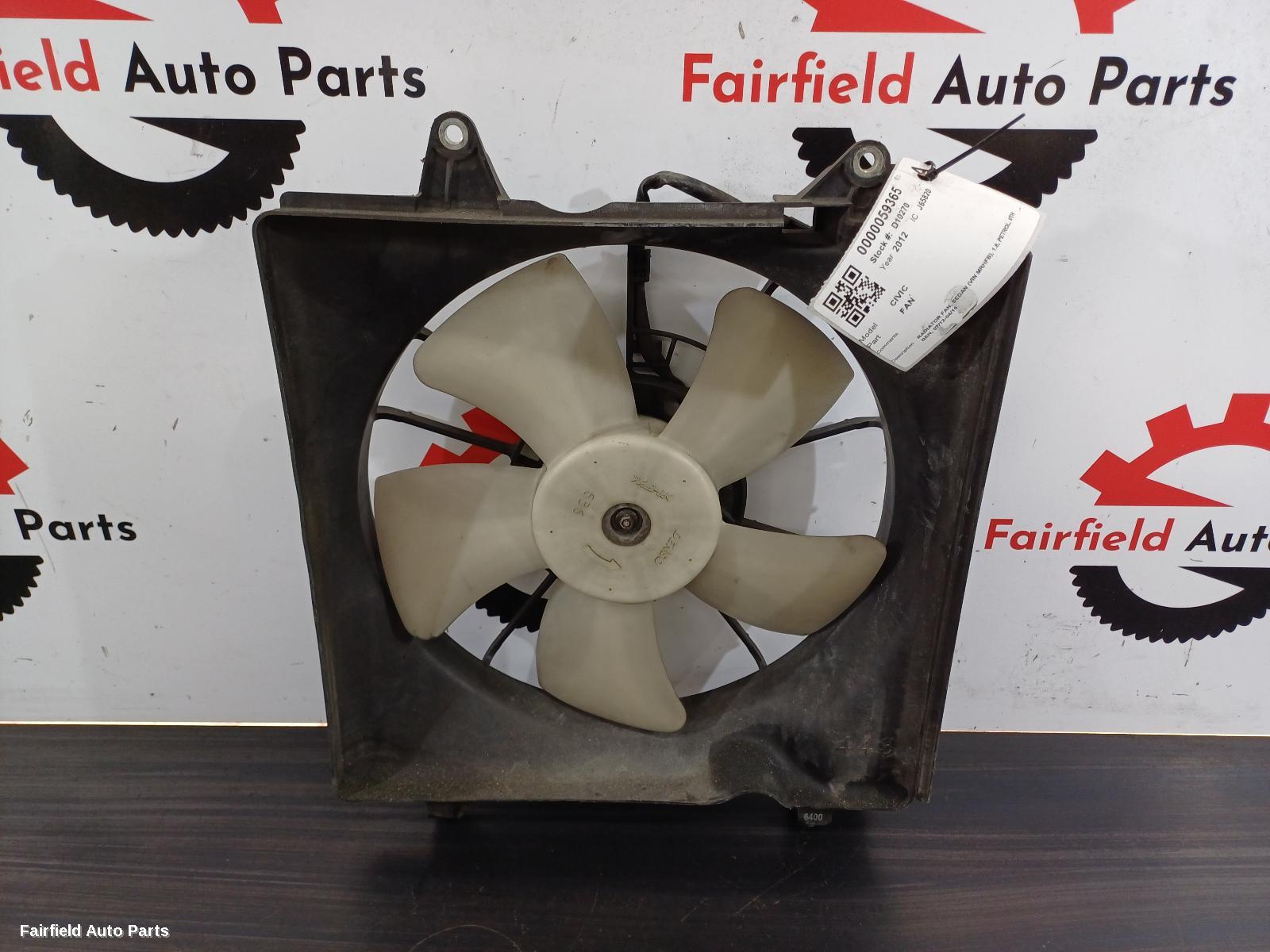 2012-2016 Honda Civic Fan