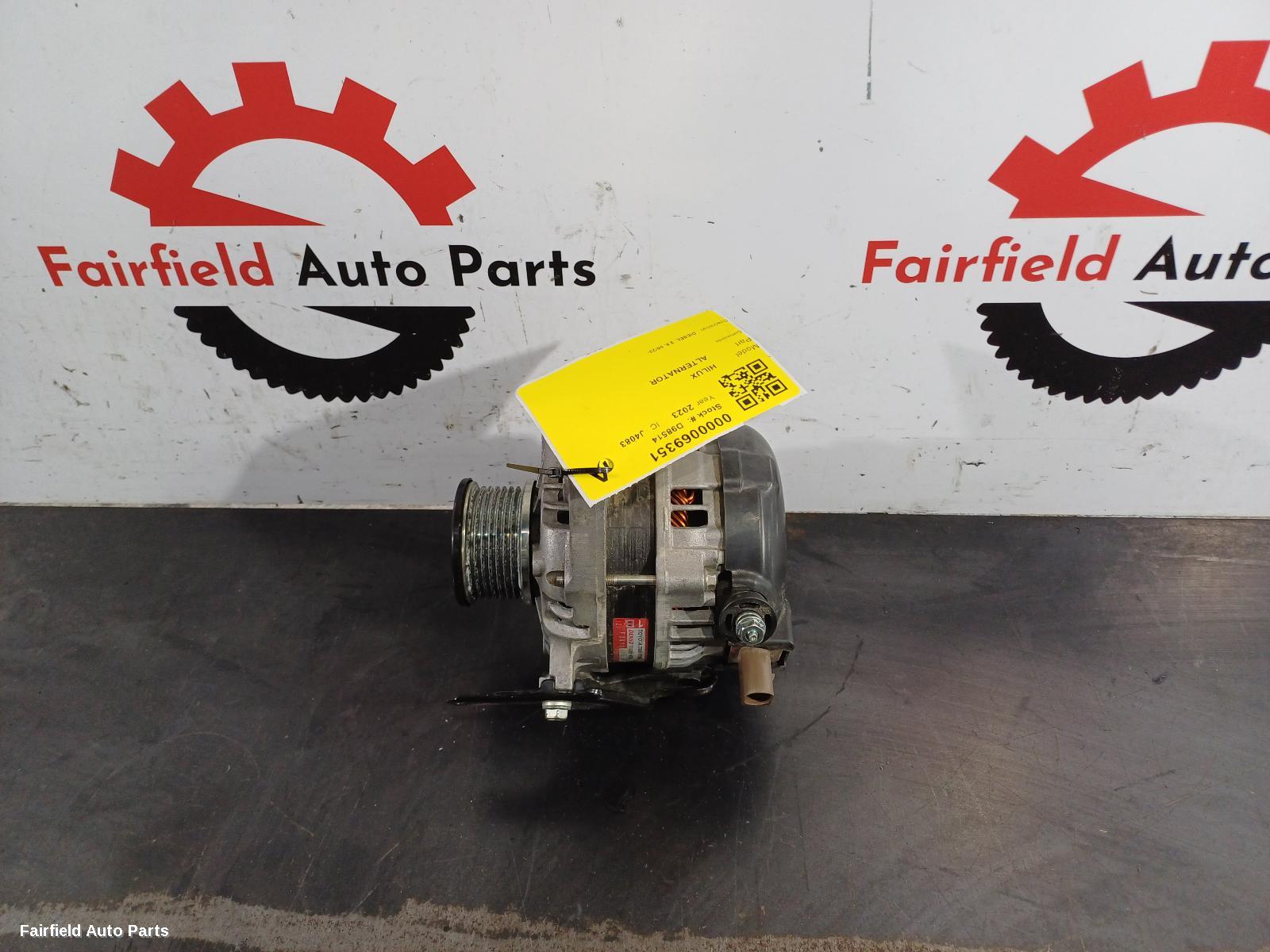 2020-2025 Toyota Hilux Alternator