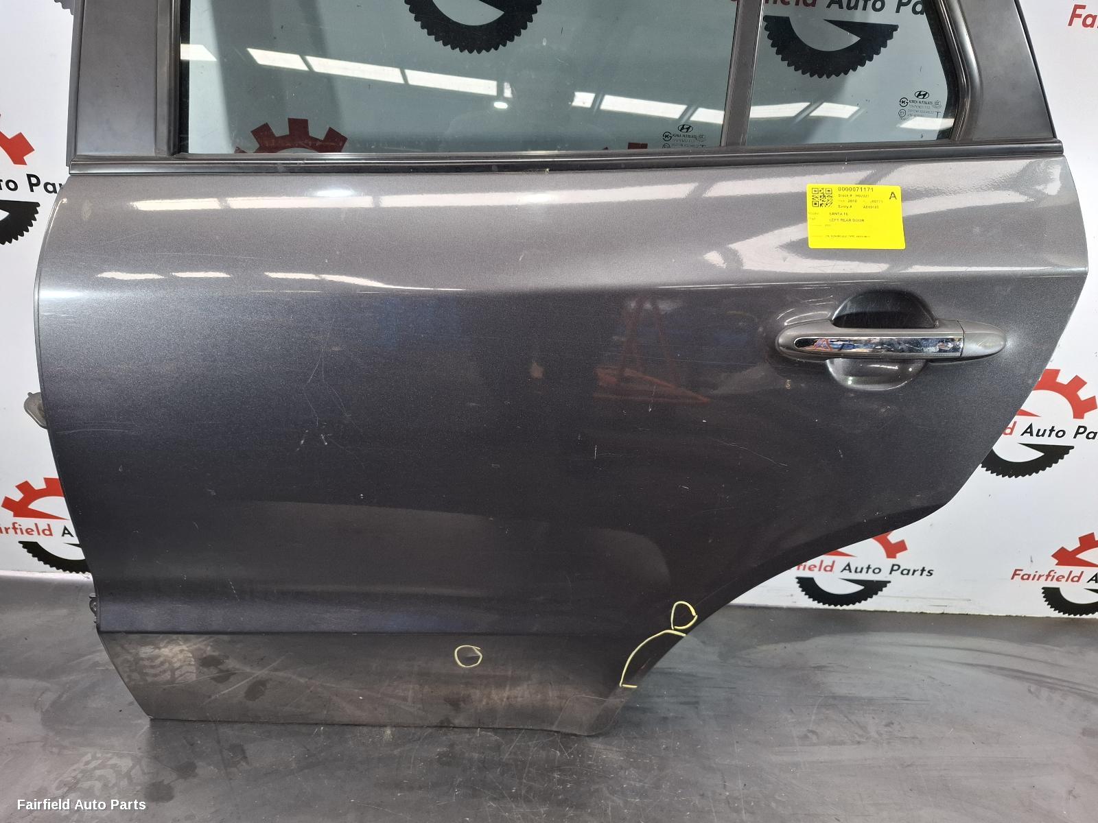 2009-2012 Hyundai Santa Fe Left Rear Door Sliding