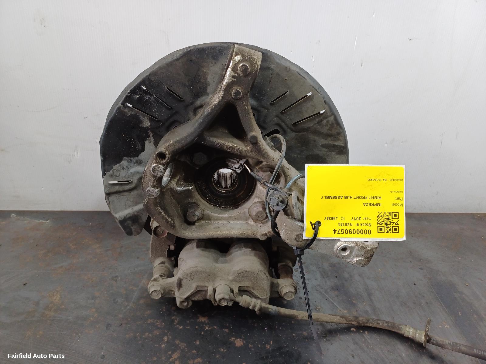2016-2023 Subaru Impreza Right Front Hub Assembly