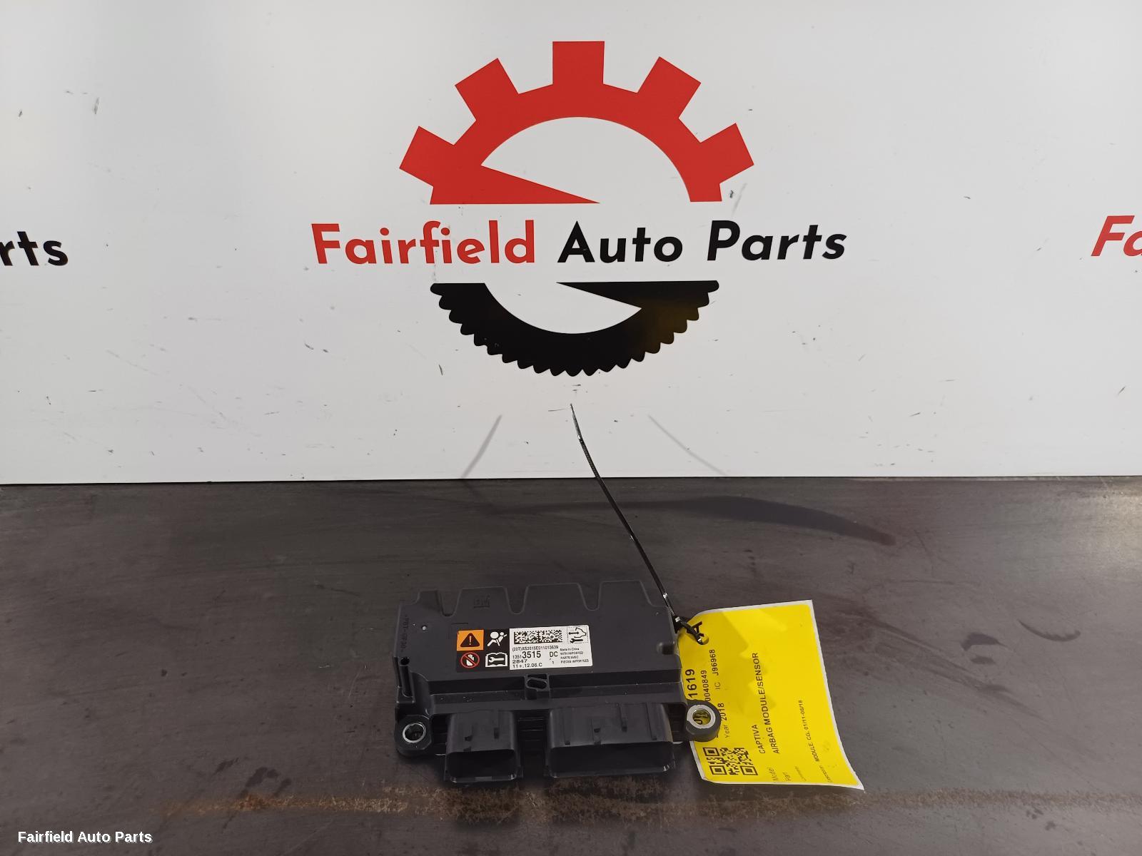 2011-2018 Holden Captiva Airbag Module Sensor