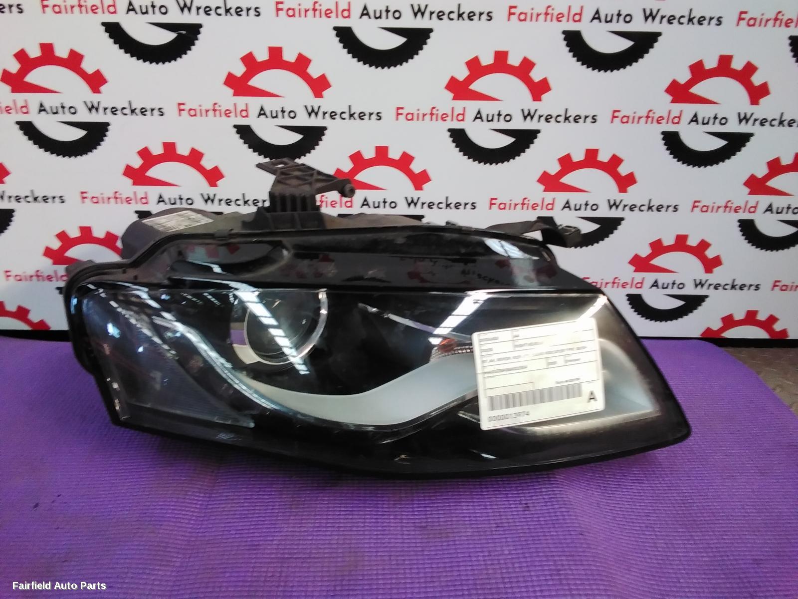 2008-2012 Audi A4 Right Headlamp