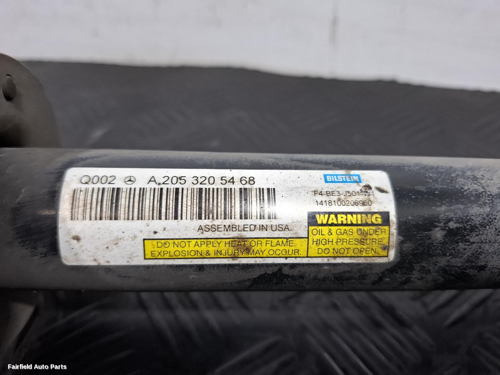 2014-2021 Mercedes C Class Left Front Strut