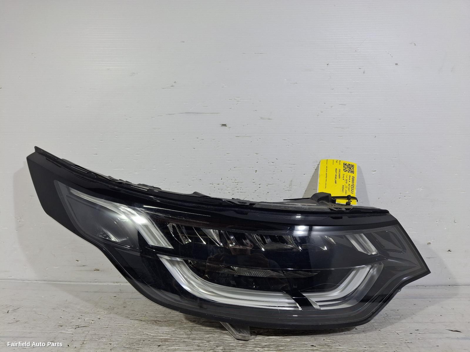 2016-2020 Land Rover Discovery Right Headlamp