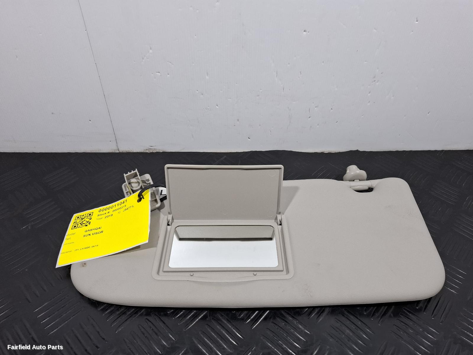 2013-2021 Nissan Qashqai Sunvisor