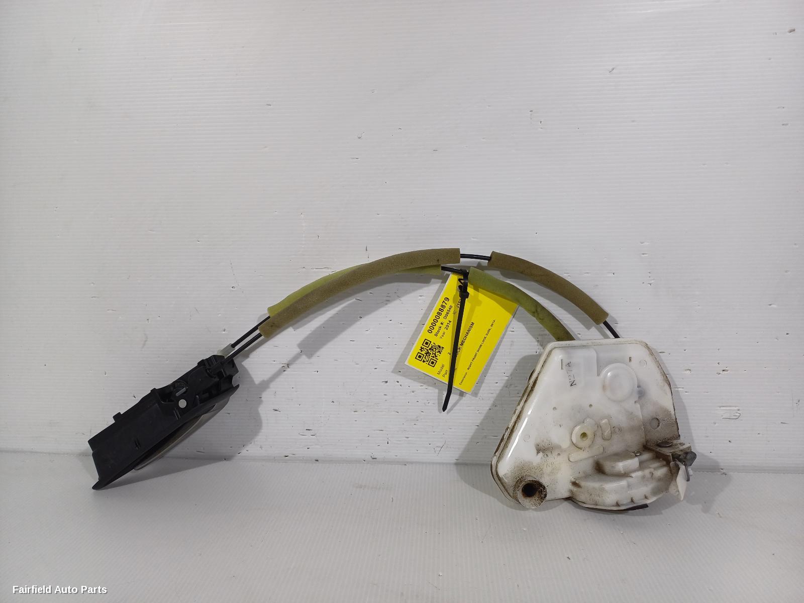 2014-2026 Mazda 2 Door Boot Gate Lock