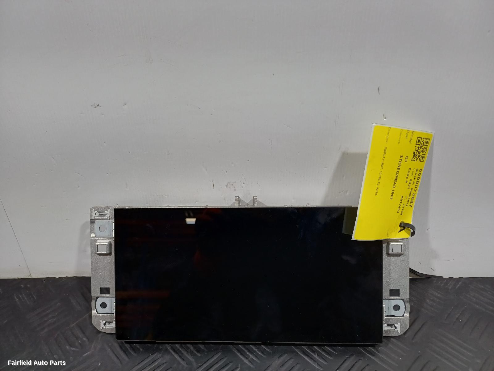 2019-2025 Audi Q3 Radio Cd Dvd Sat Tv