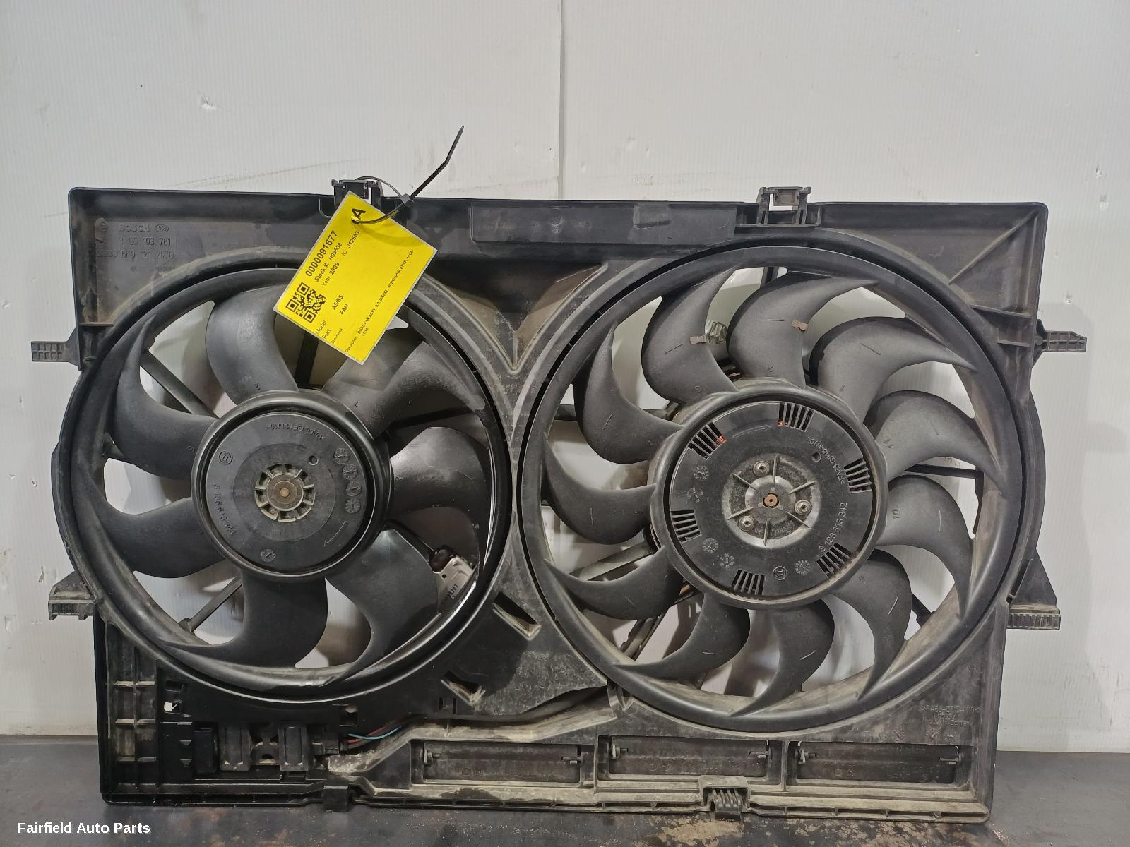 2008-2016 Audi A5 Fan