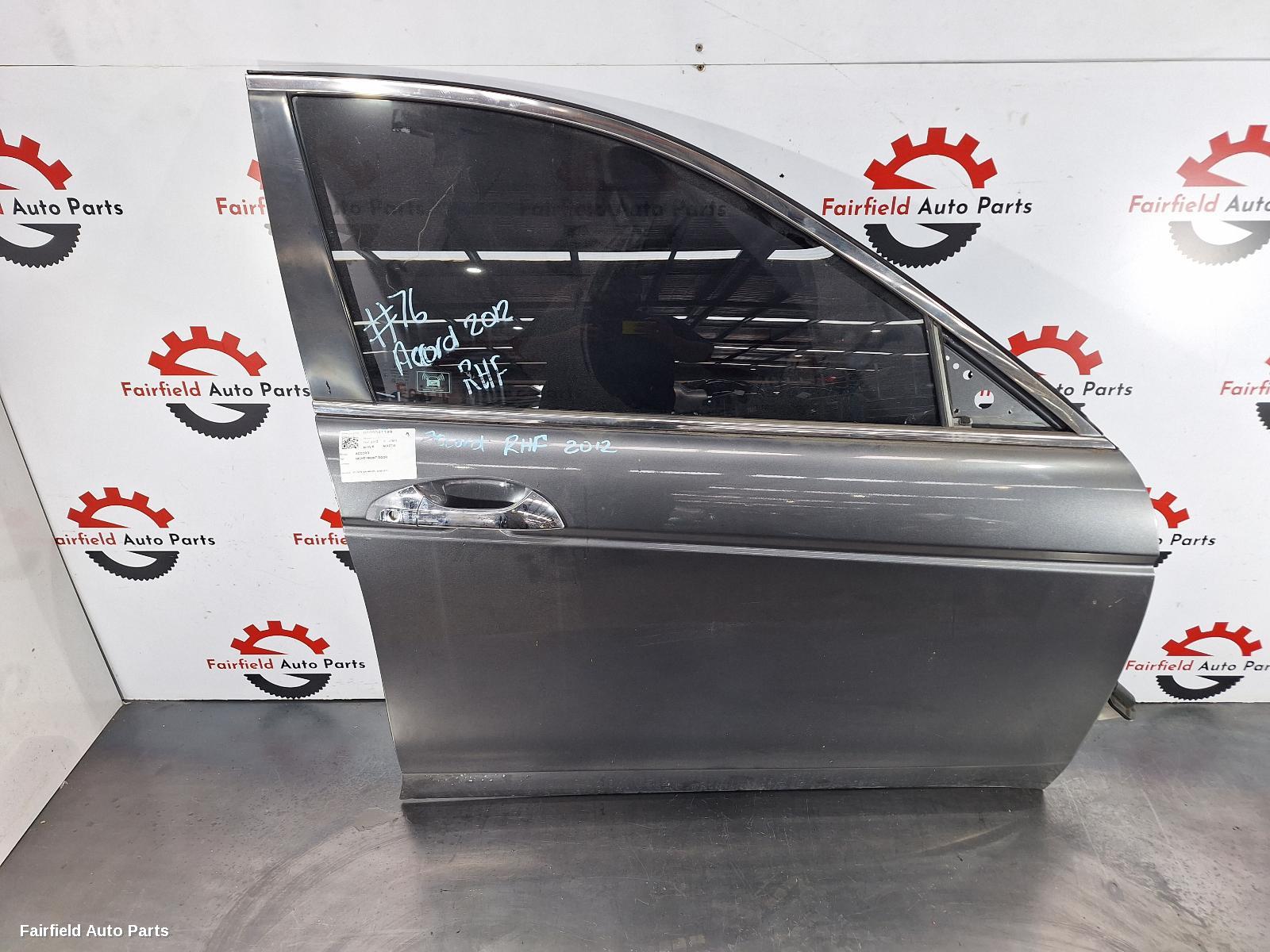 2008-2013 Honda Accord Right Front Door
