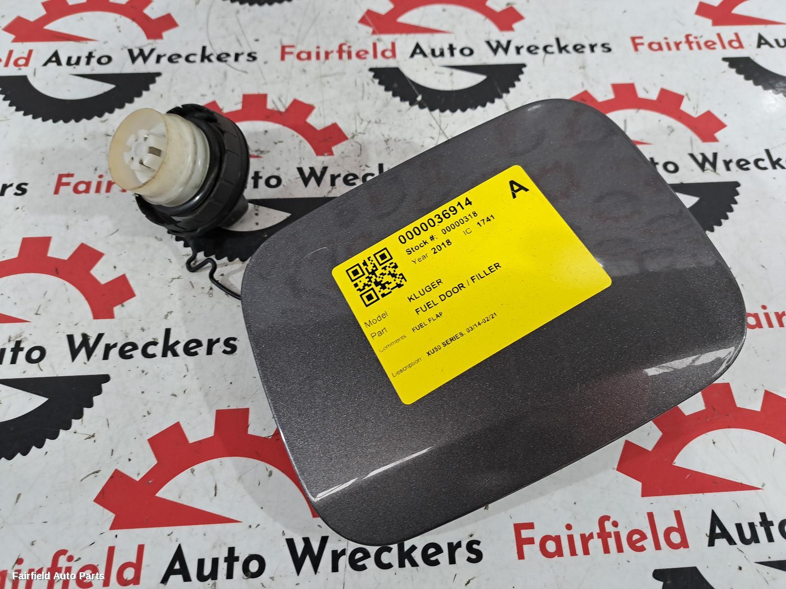 2013-2021 Toyota Kluger Fuel Door   Filler