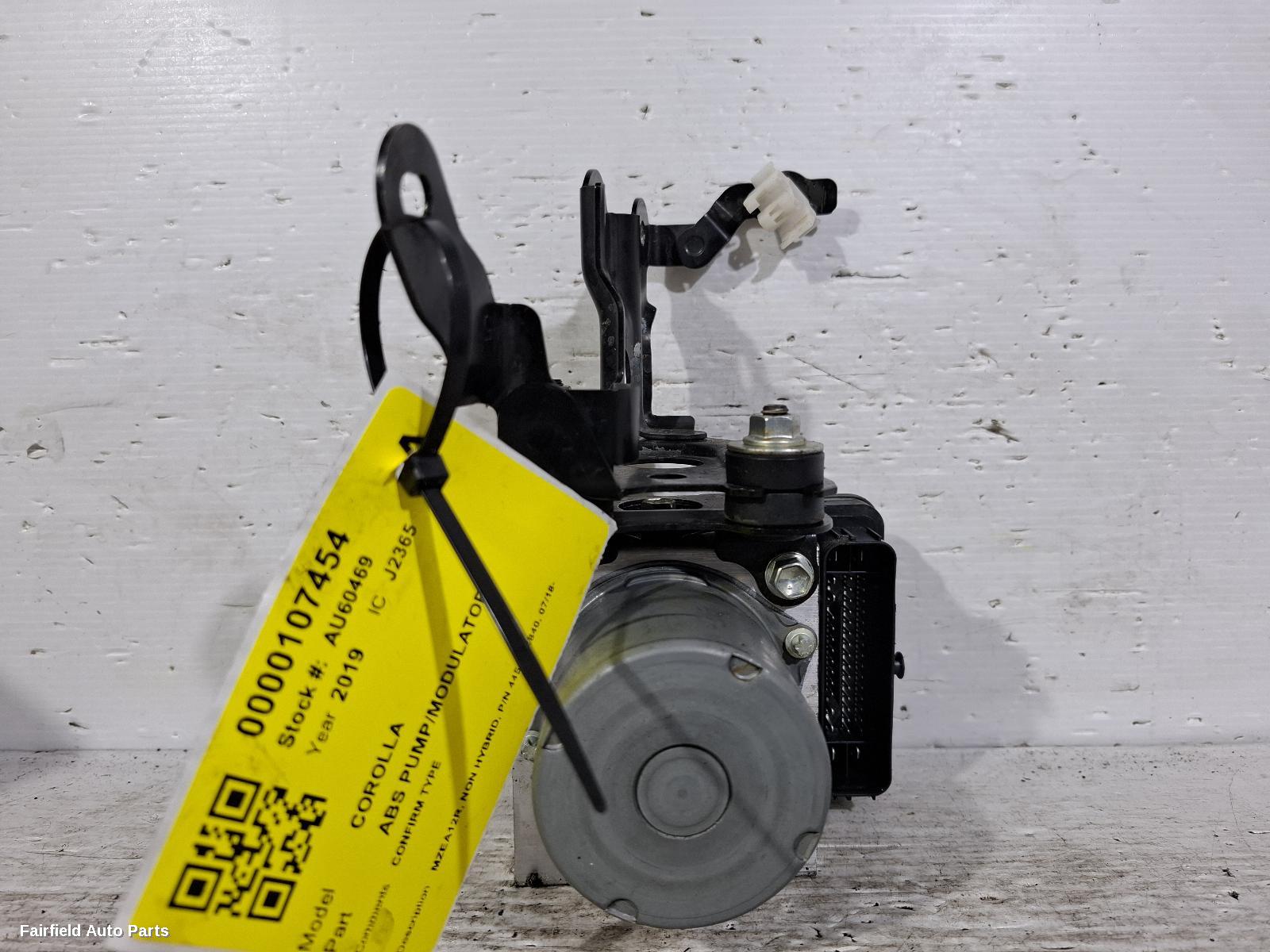 2018-2026 Toyota Corolla Abs Pump Modulator