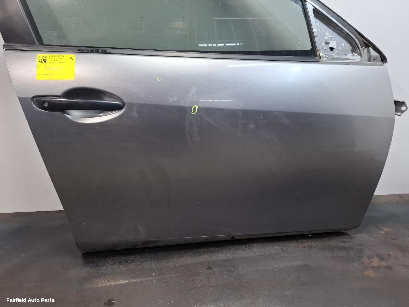 2009-2013 Mazda 3 Right Front Door