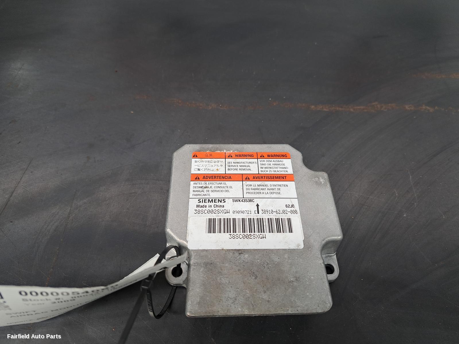 2004-2011 Suzuki Swift Airbag Module Sensor