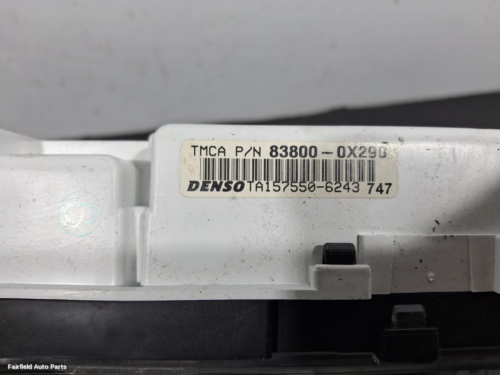 2011-2015 Toyota Camry Instrument Cluster