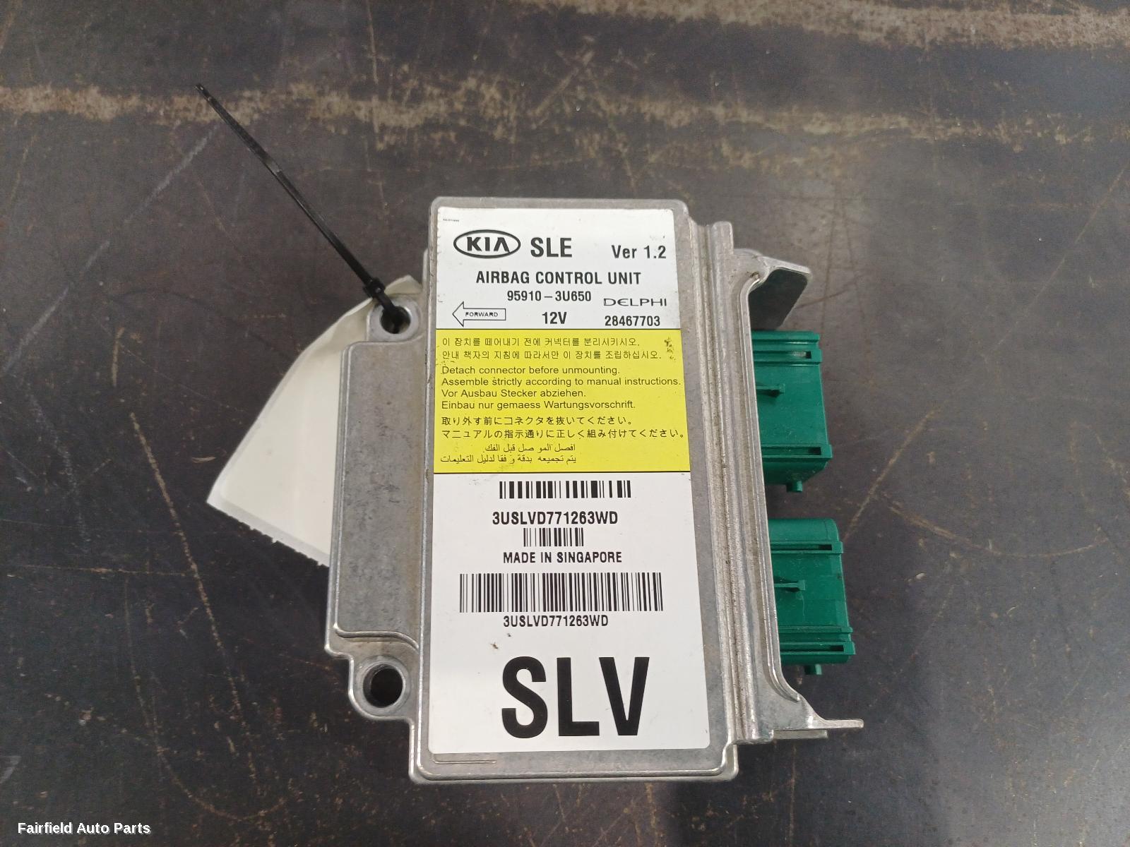 2013-2015 Kia Sportage Airbag Module Sensor