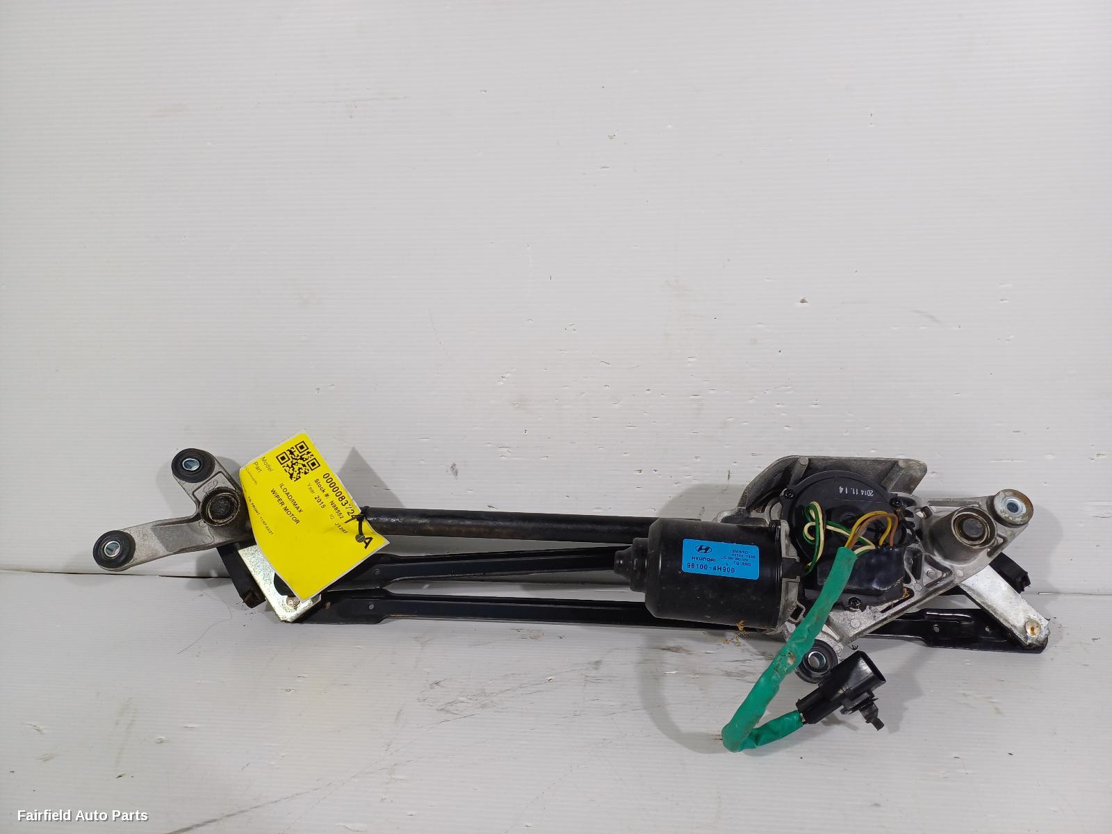 2007-2021 Hyundai Iload/imax Wiper Motor