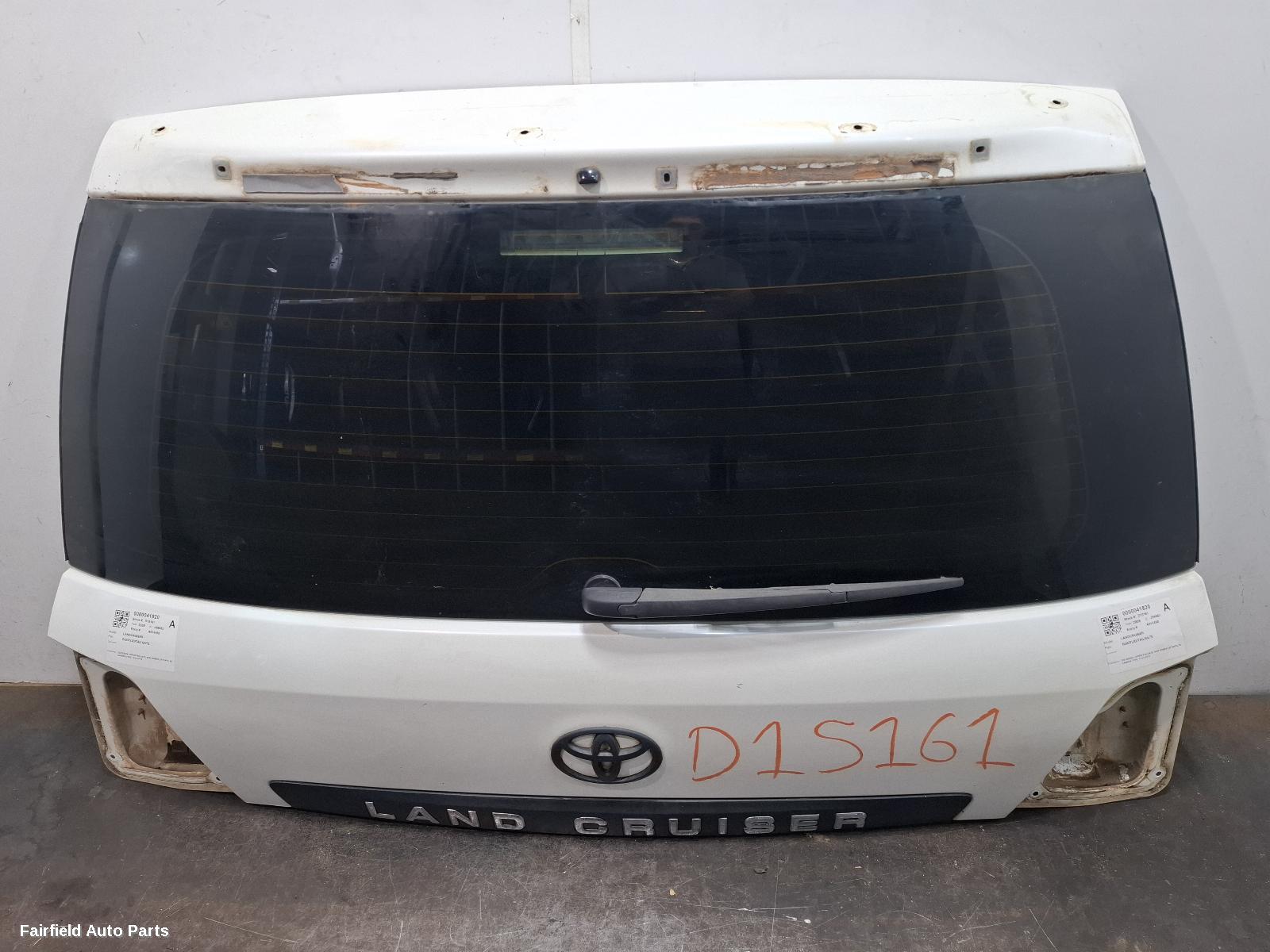 2007-2015 Toyota Landcruiser Bootlid Tailgate