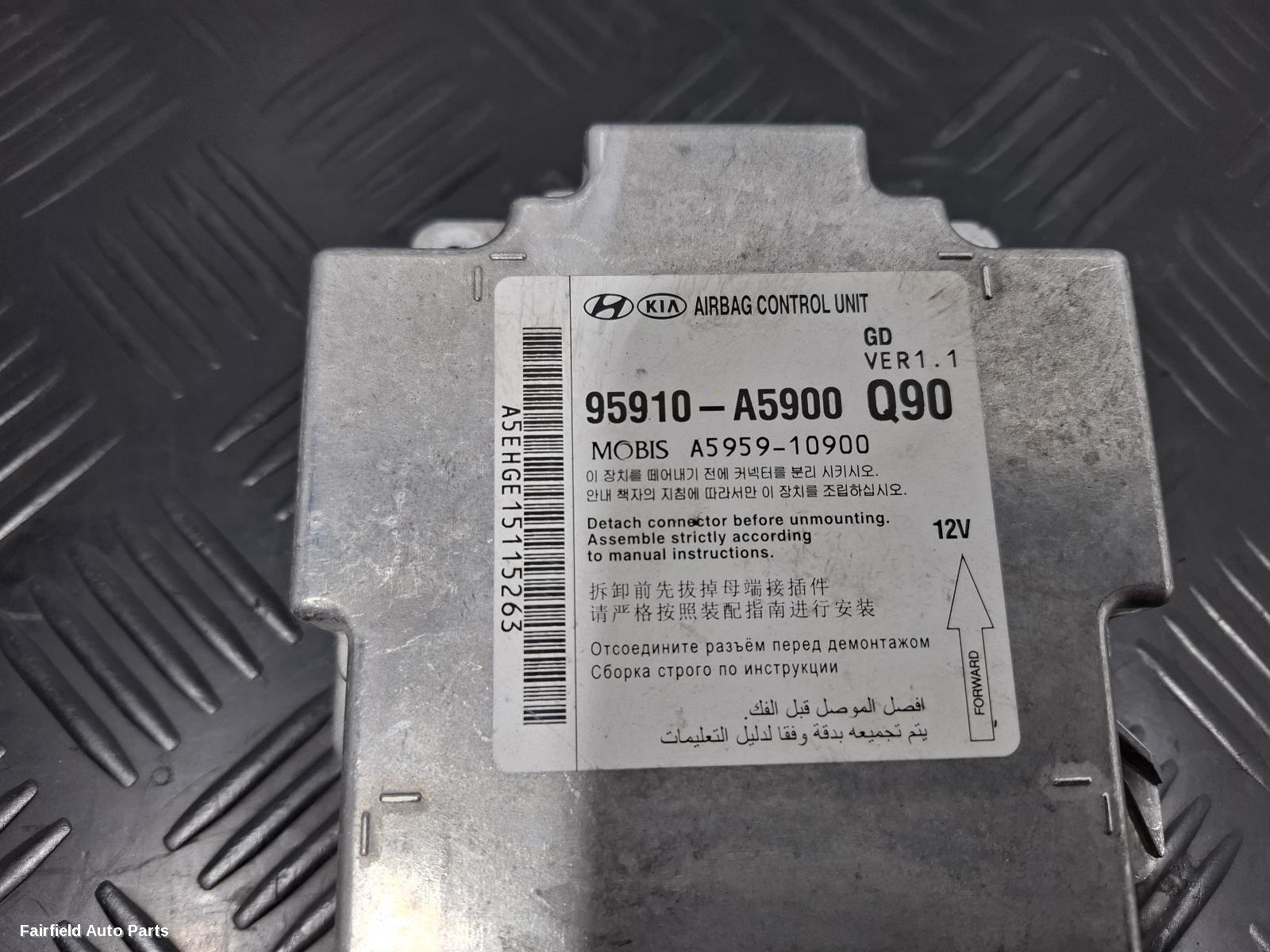 2015-2017 Hyundai I30 Airbag Module Sensor