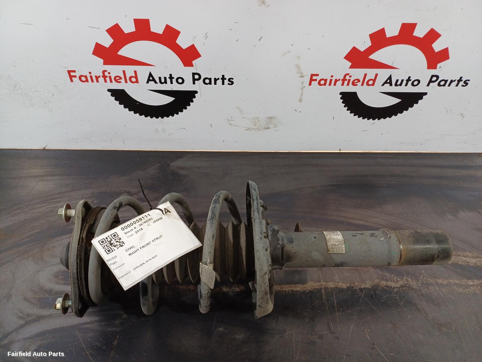 2016-2021 Honda Civic Right Front Strut
