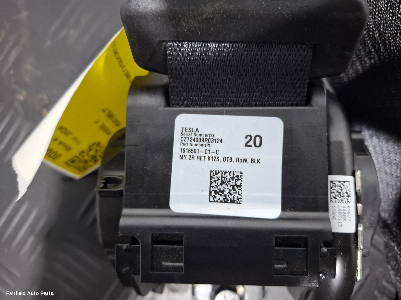 2022-2025 Tesla Model Y Seatbelt Stalk