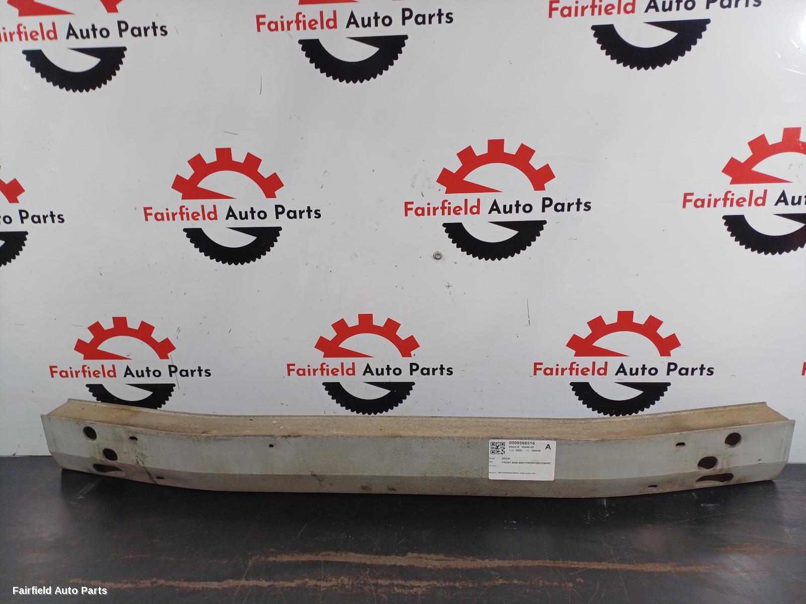 2003-2008 Lexus Rx Series F Bar Reinforc Brack