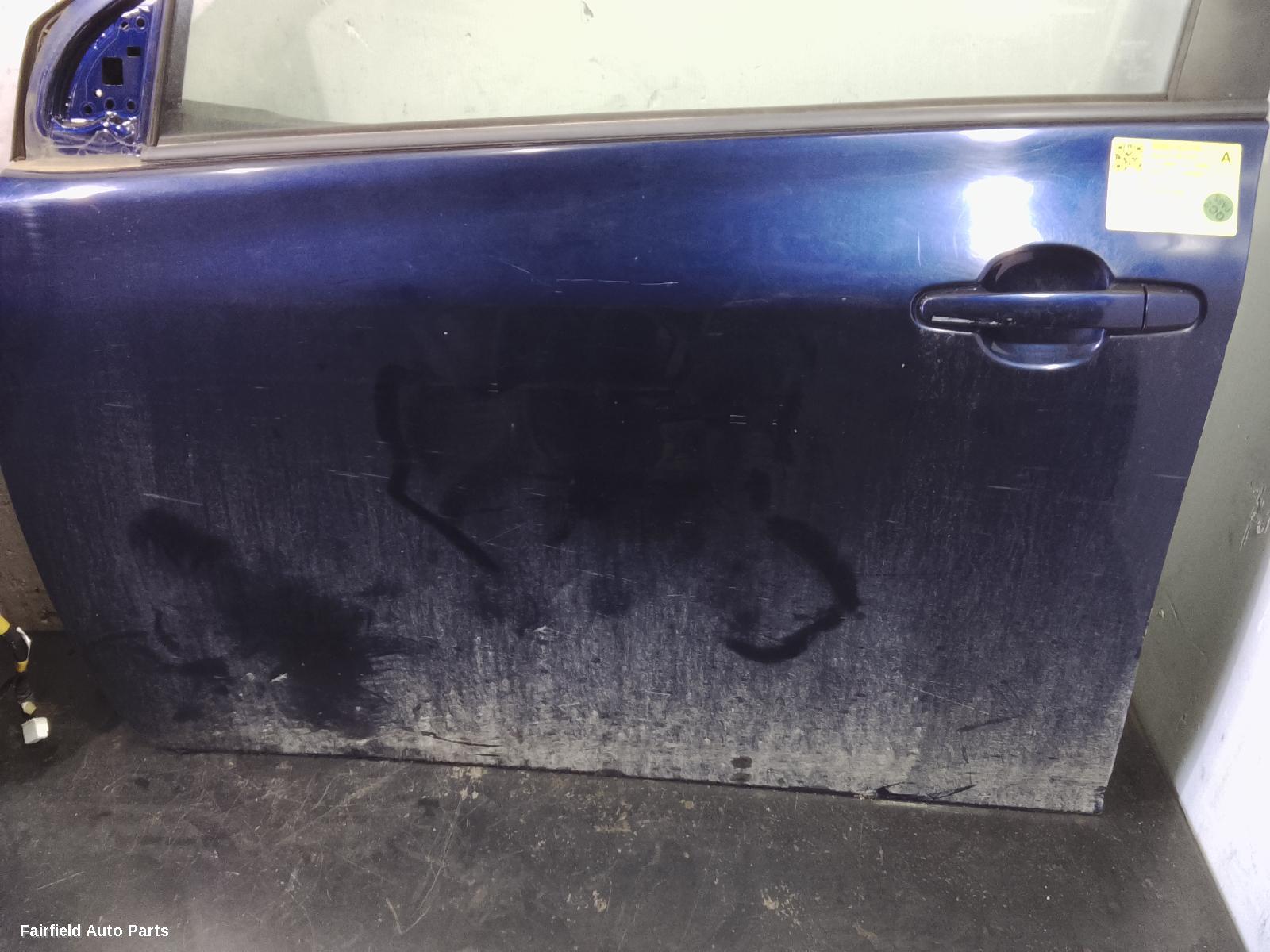 2007-2013 Toyota Corolla Left Front Door