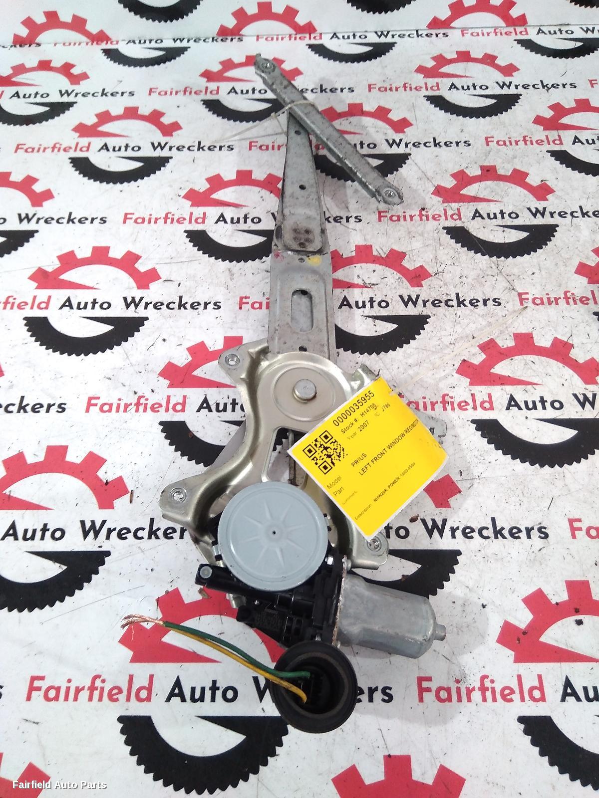 2003-2009 Toyota Prius Left Front Window Reg Motor