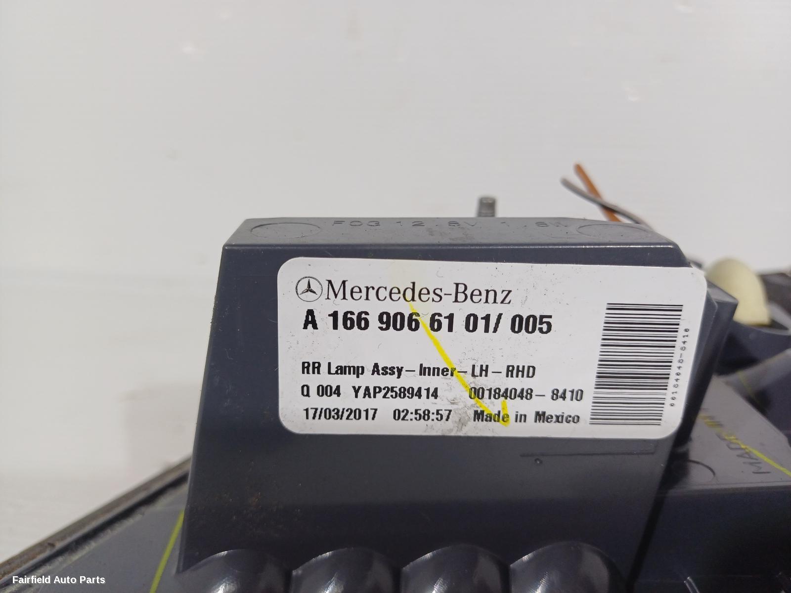 2015-2019 Mercedes Gle Class Rear Garnish