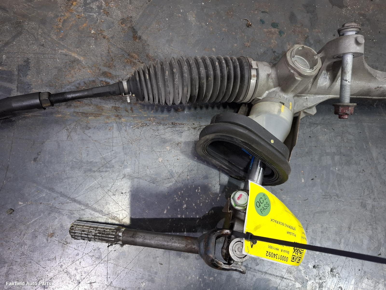 2012-2017 Nissan Pulsar Steering Box Rack