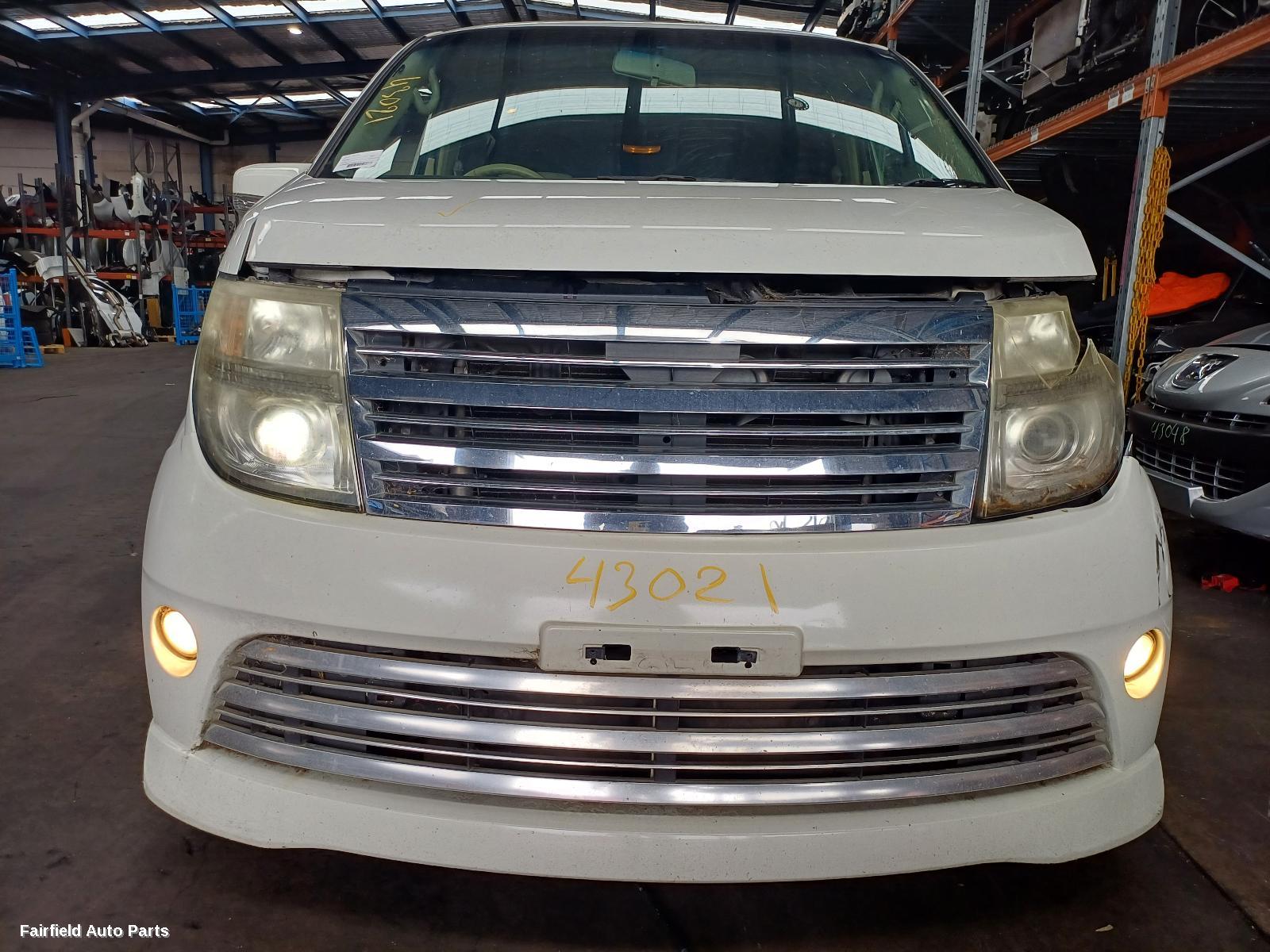 2002-2010 Nissan Elgrand Right Front Door