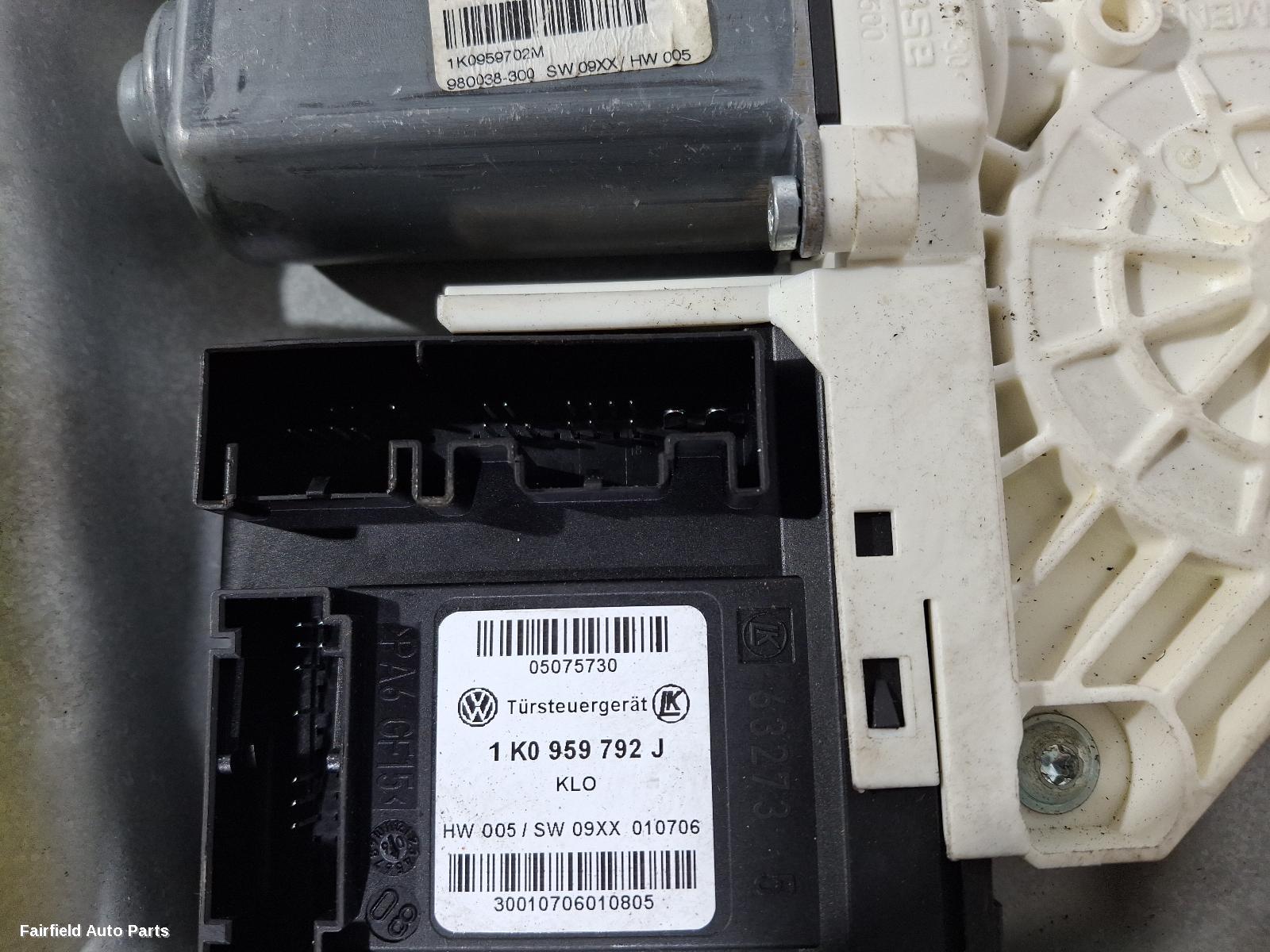 2005-2009 Volkswagen Golf Left Front Window Reg Motor