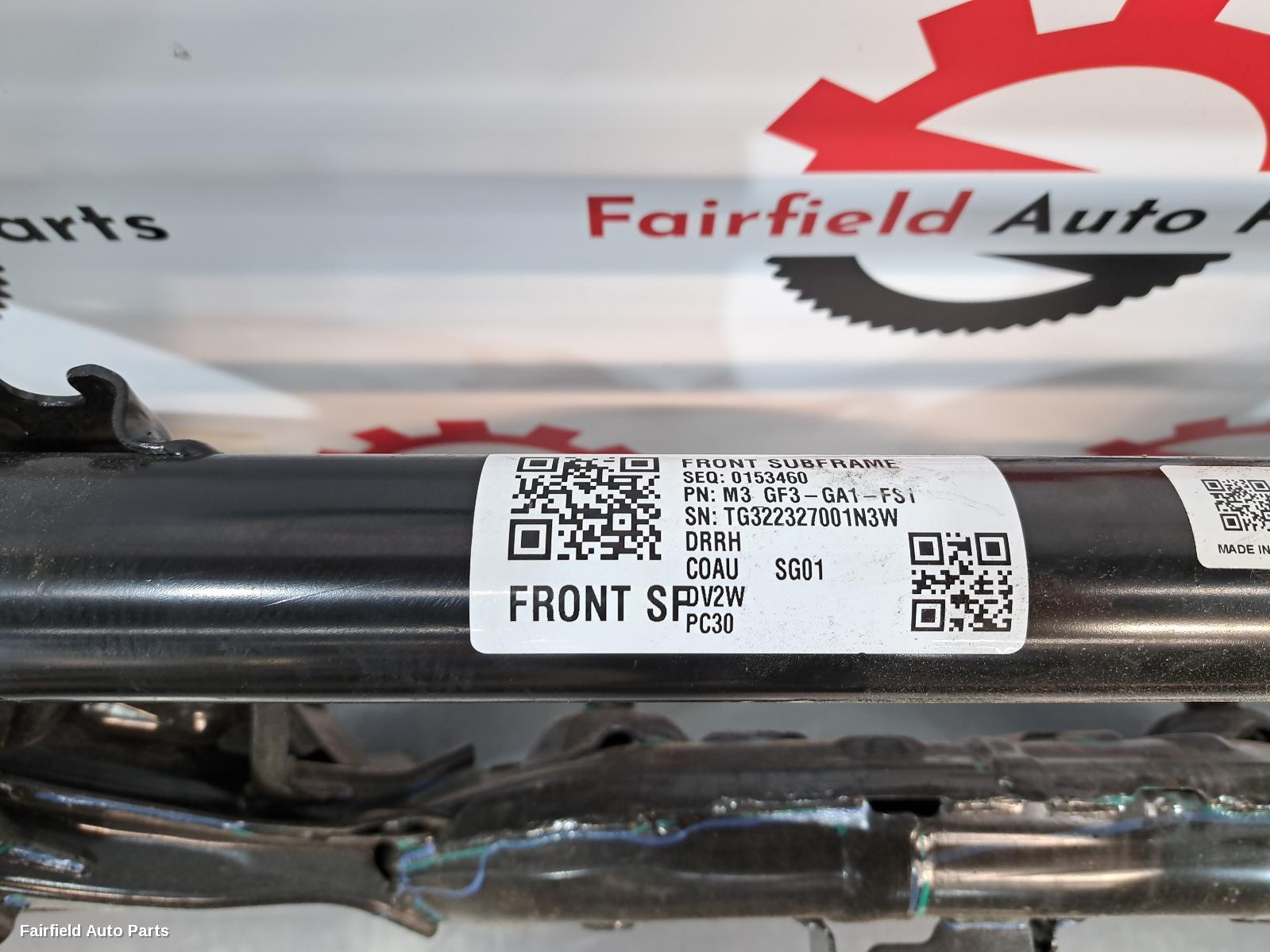 2019-2025 Tesla Model 3 Frt Xmember Cradle