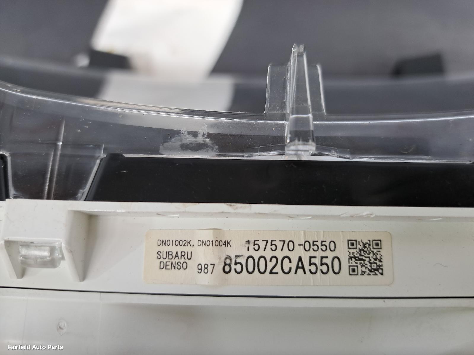 2012-2016 Toyota 86 Instrument Cluster