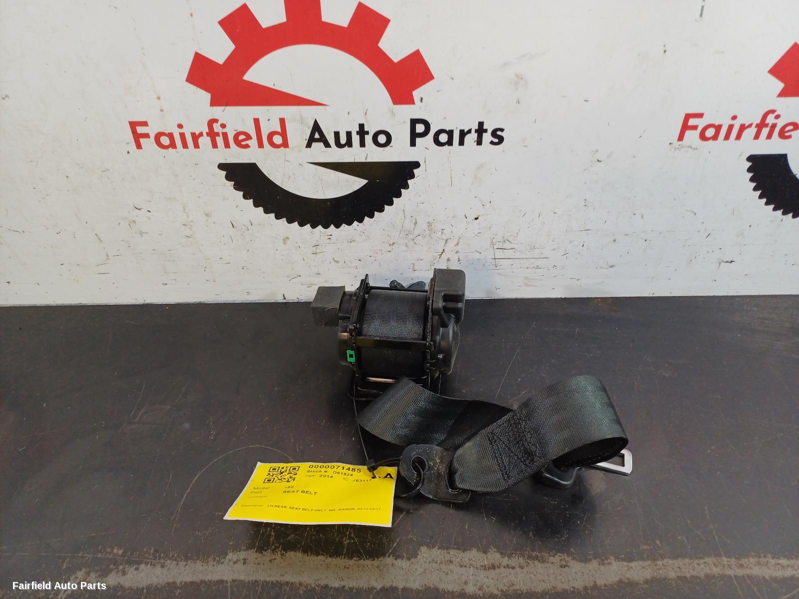 2012-2017 Hyundai I30 Seatbelt Stalk