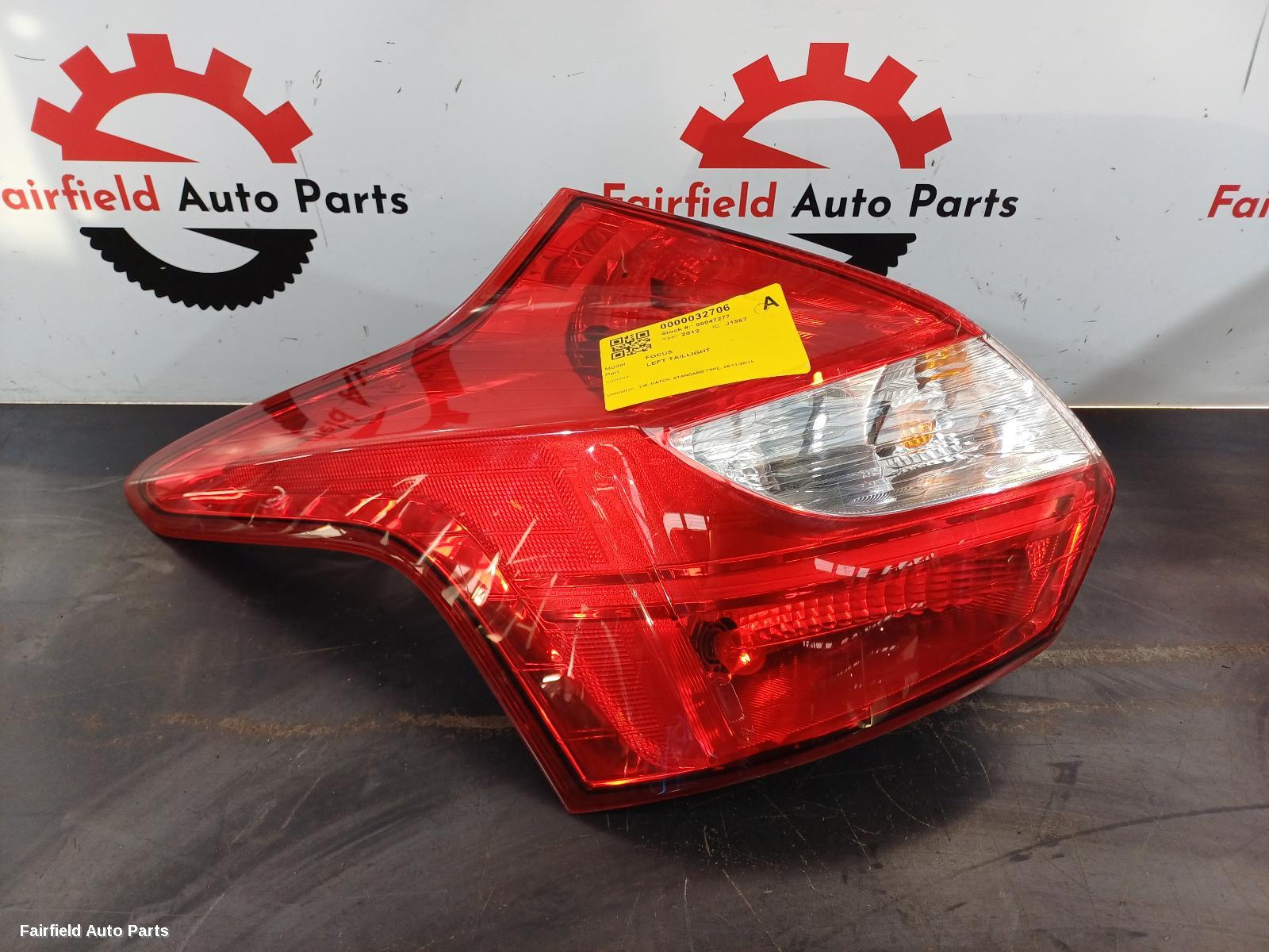 2011-2015 Ford Focus Left Taillight